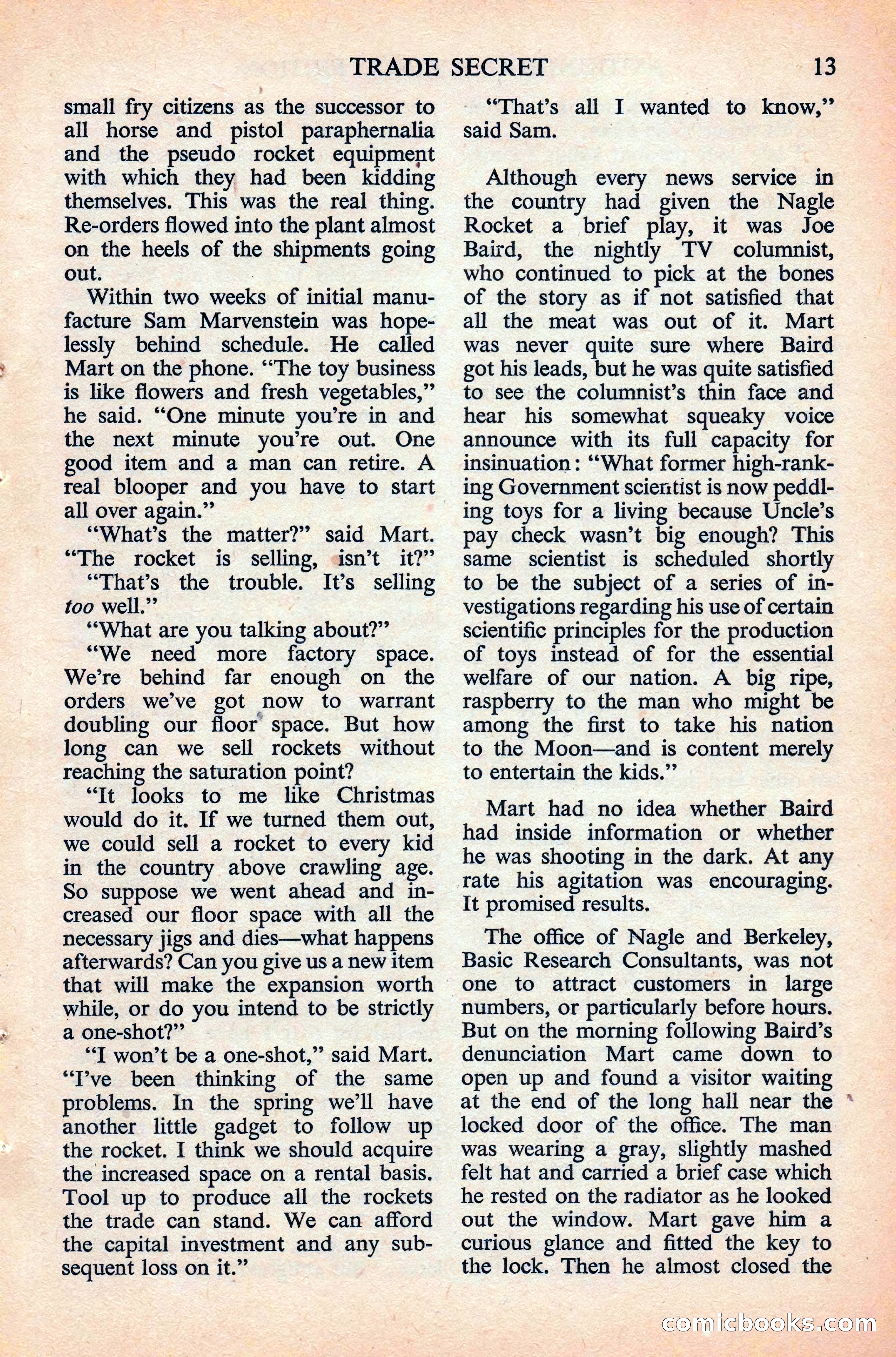 Astounding Science Fiction, British Edition — page 15 of 132