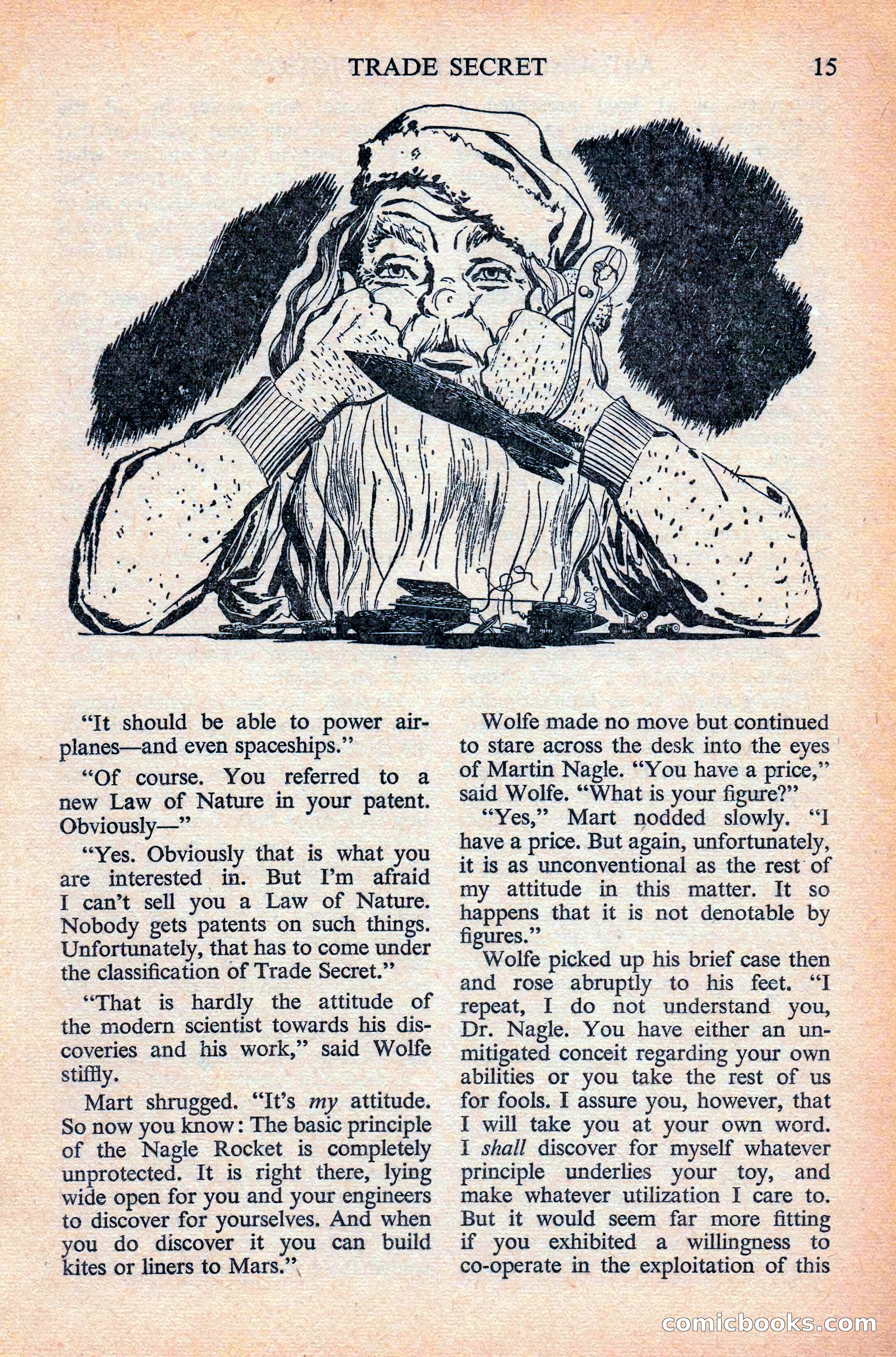 Astounding Science Fiction, British Edition — page 17 of 132