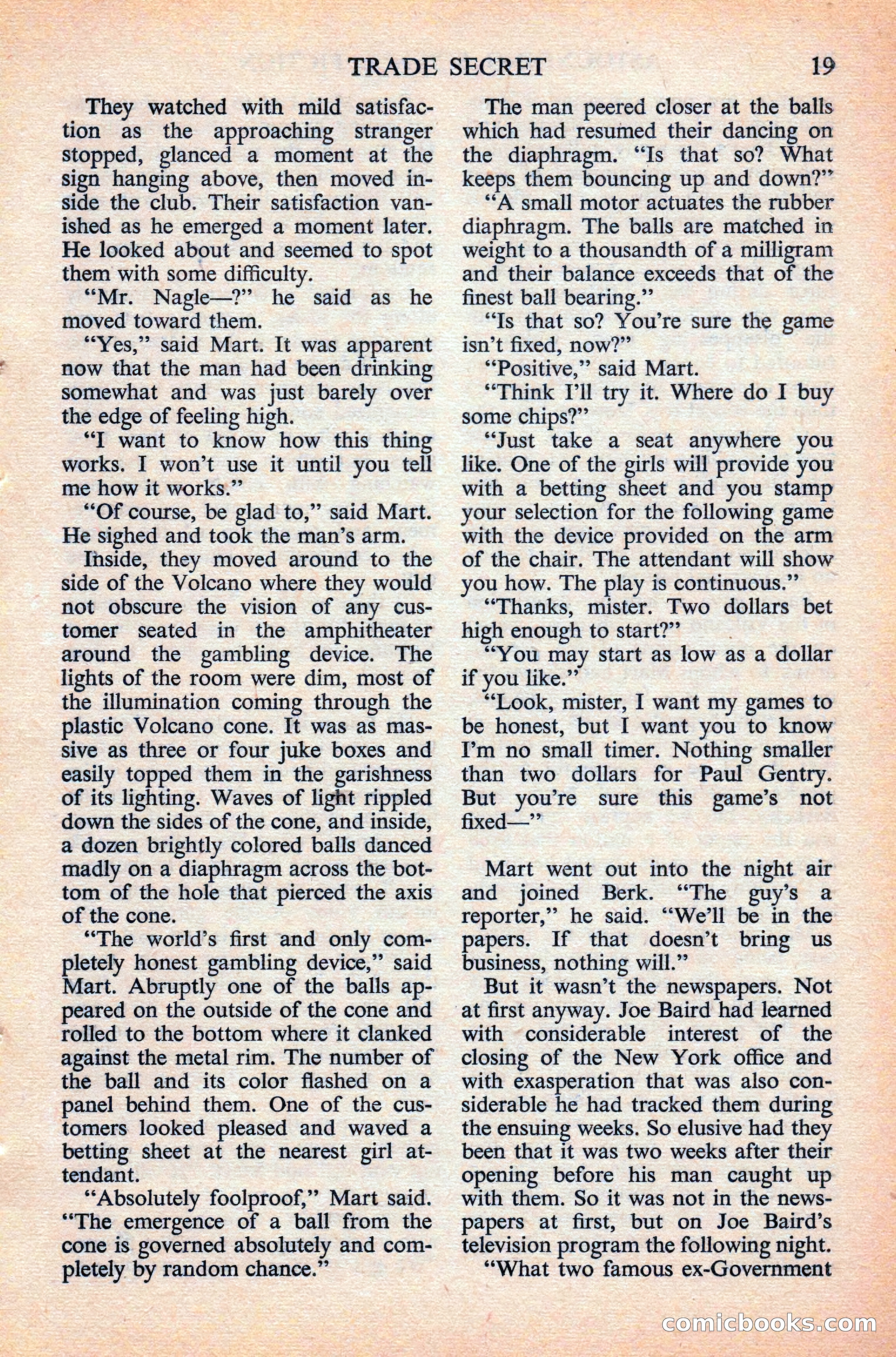 Astounding Science Fiction, British Edition — page 21 of 132