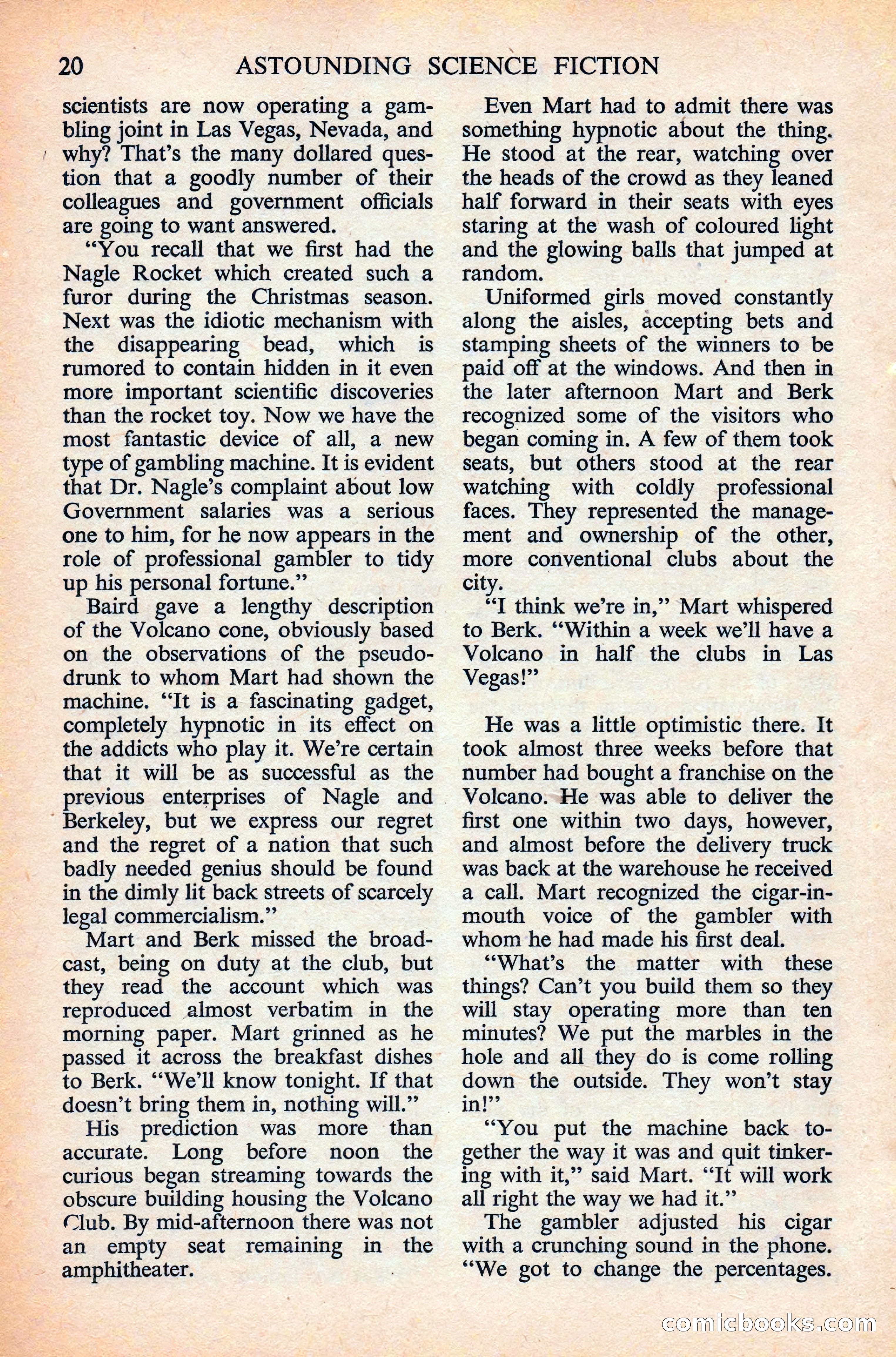Astounding Science Fiction, British Edition — page 22 of 132