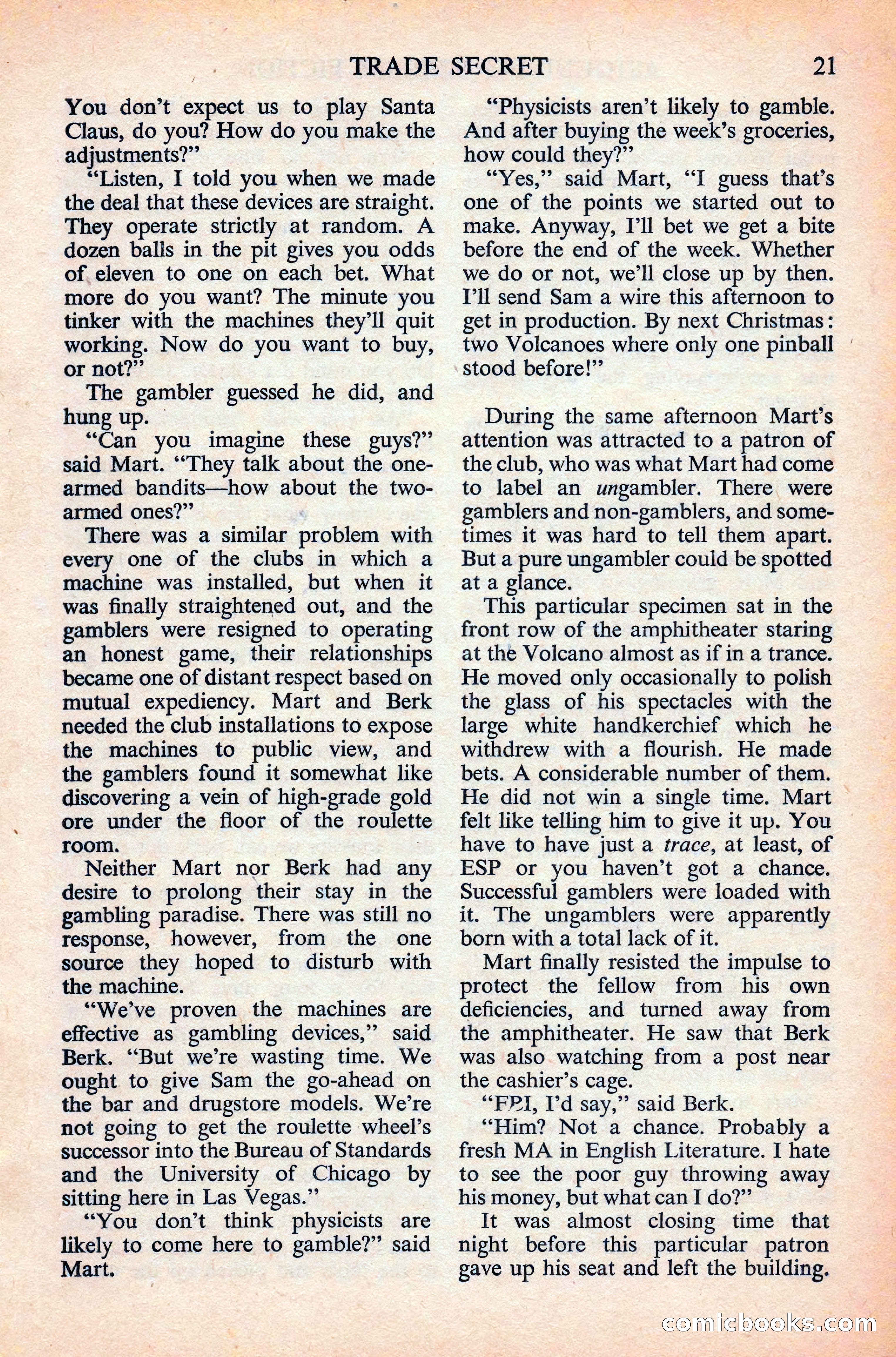 Astounding Science Fiction, British Edition — page 23 of 132