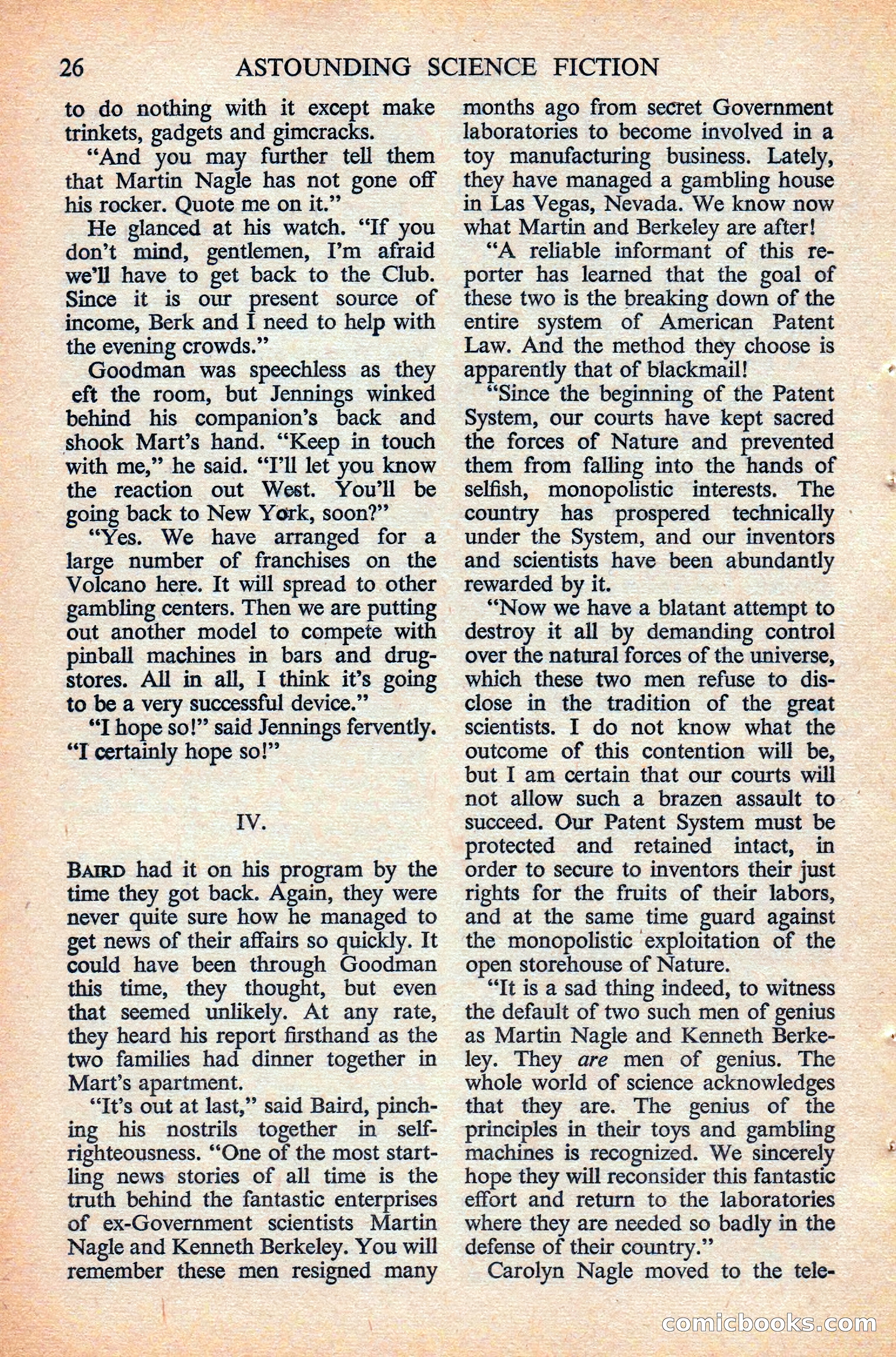 Astounding Science Fiction, British Edition — page 28 of 132