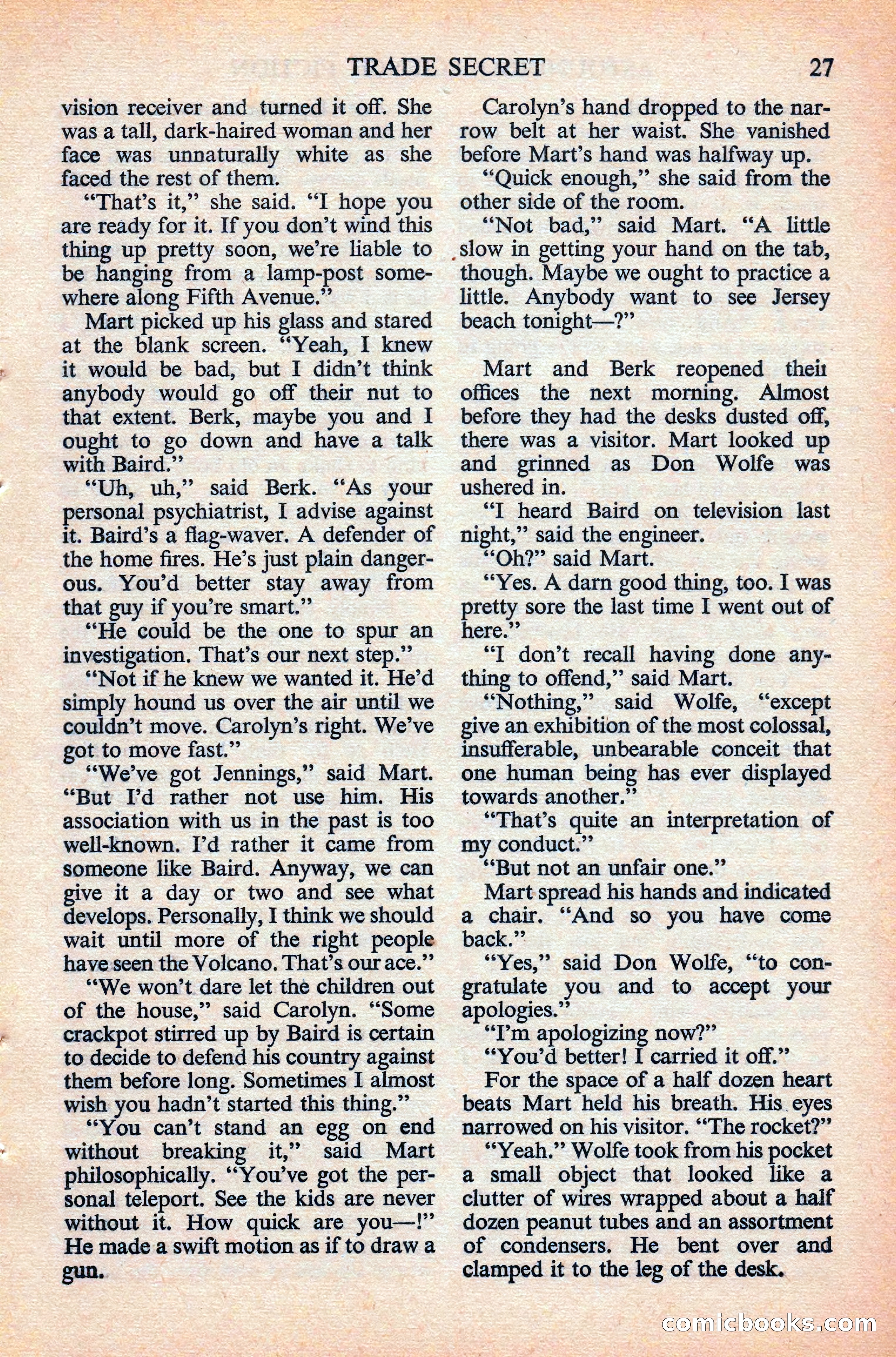 Astounding Science Fiction, British Edition — page 29 of 132