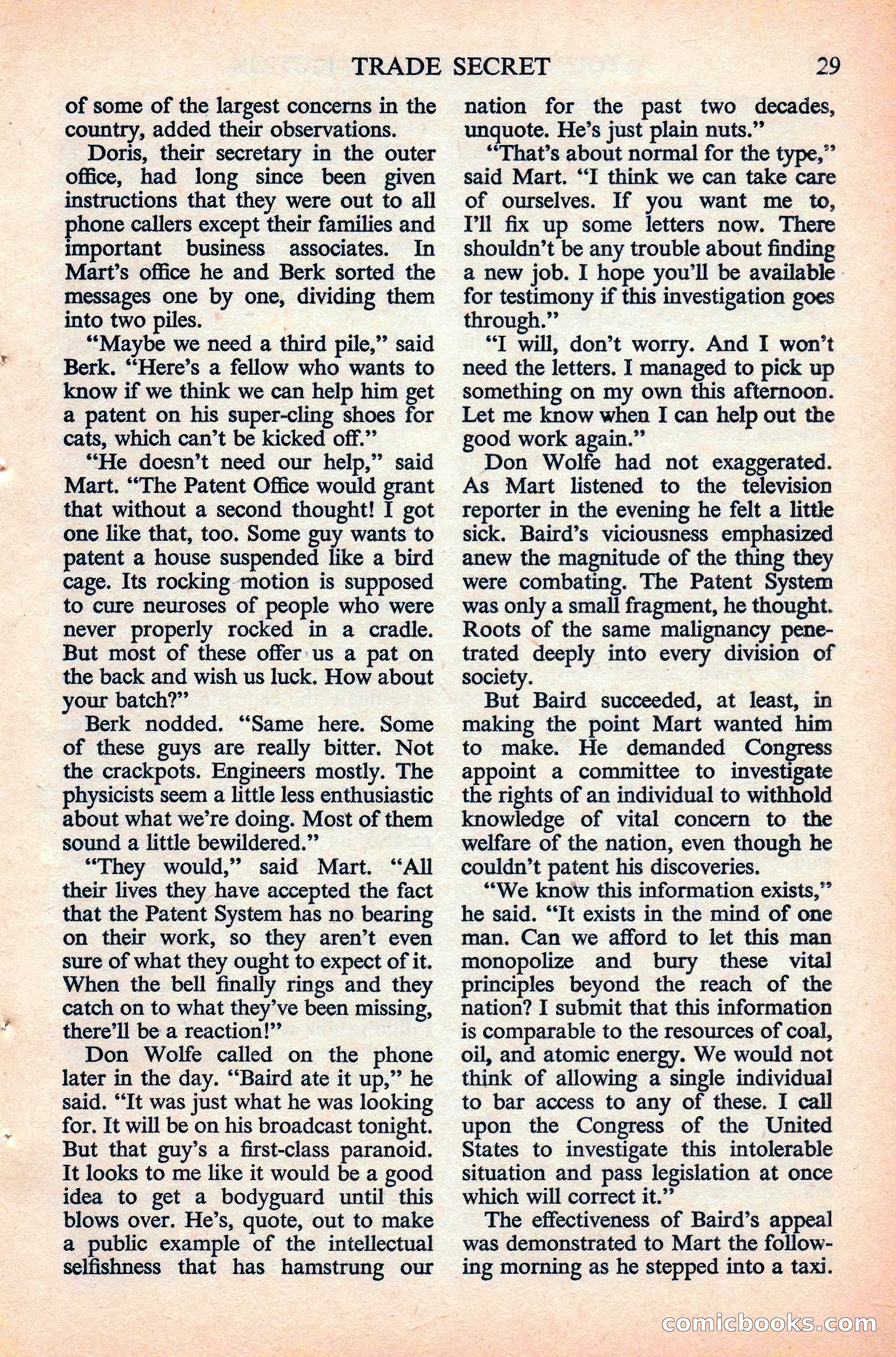 Astounding Science Fiction, British Edition — page 31 of 132