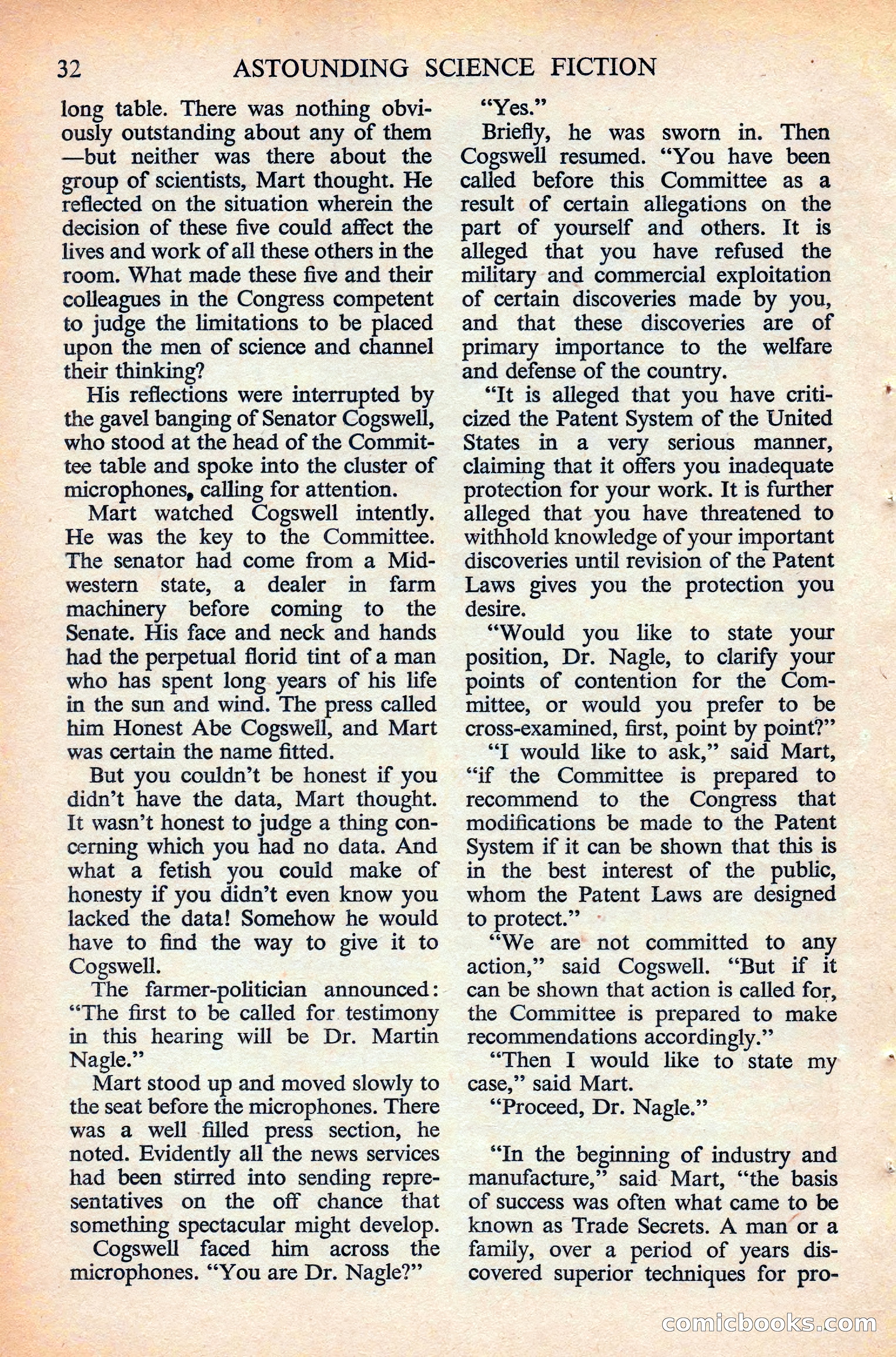 Astounding Science Fiction, British Edition — page 34 of 132