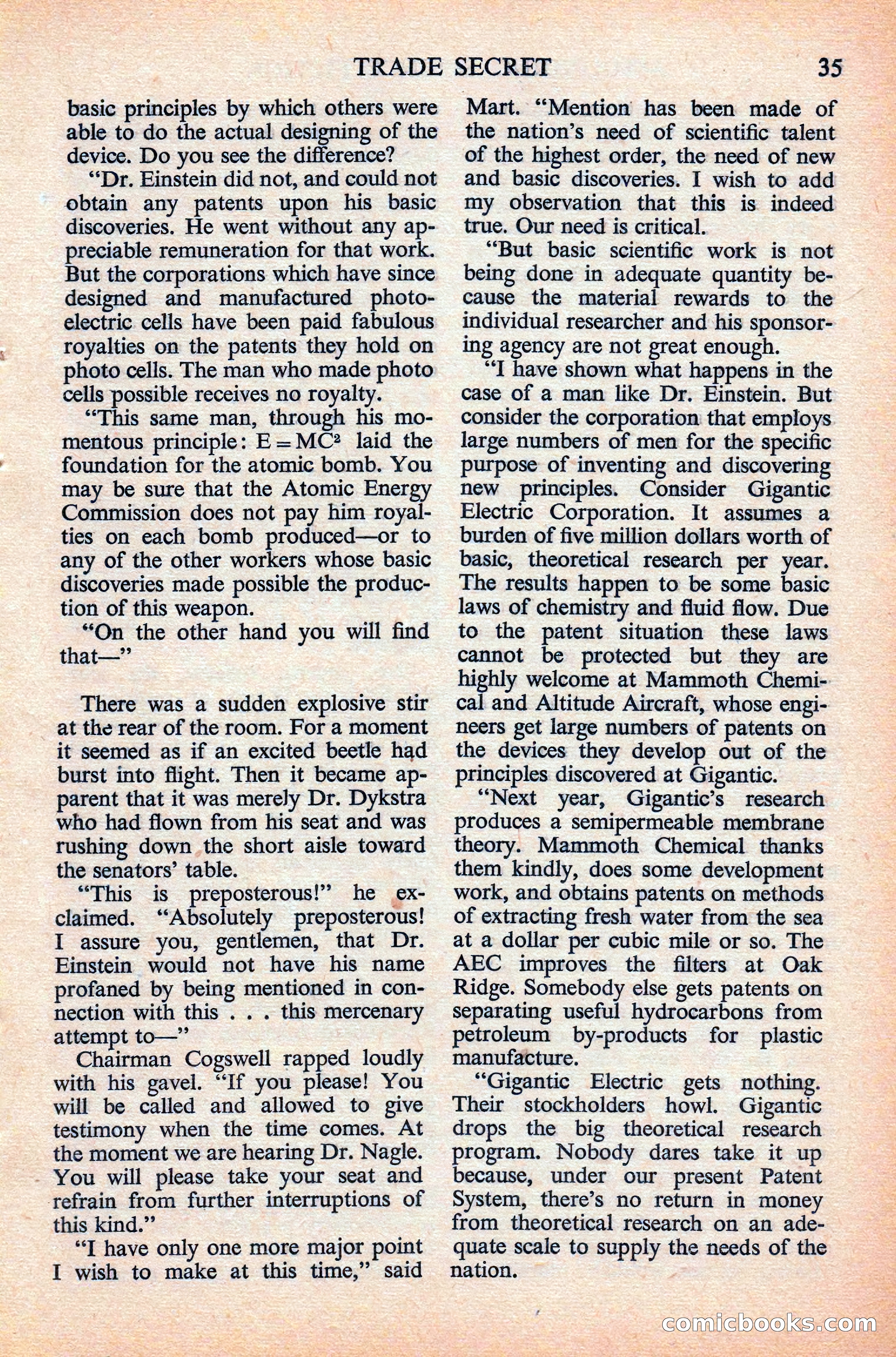 Astounding Science Fiction, British Edition — page 37 of 132