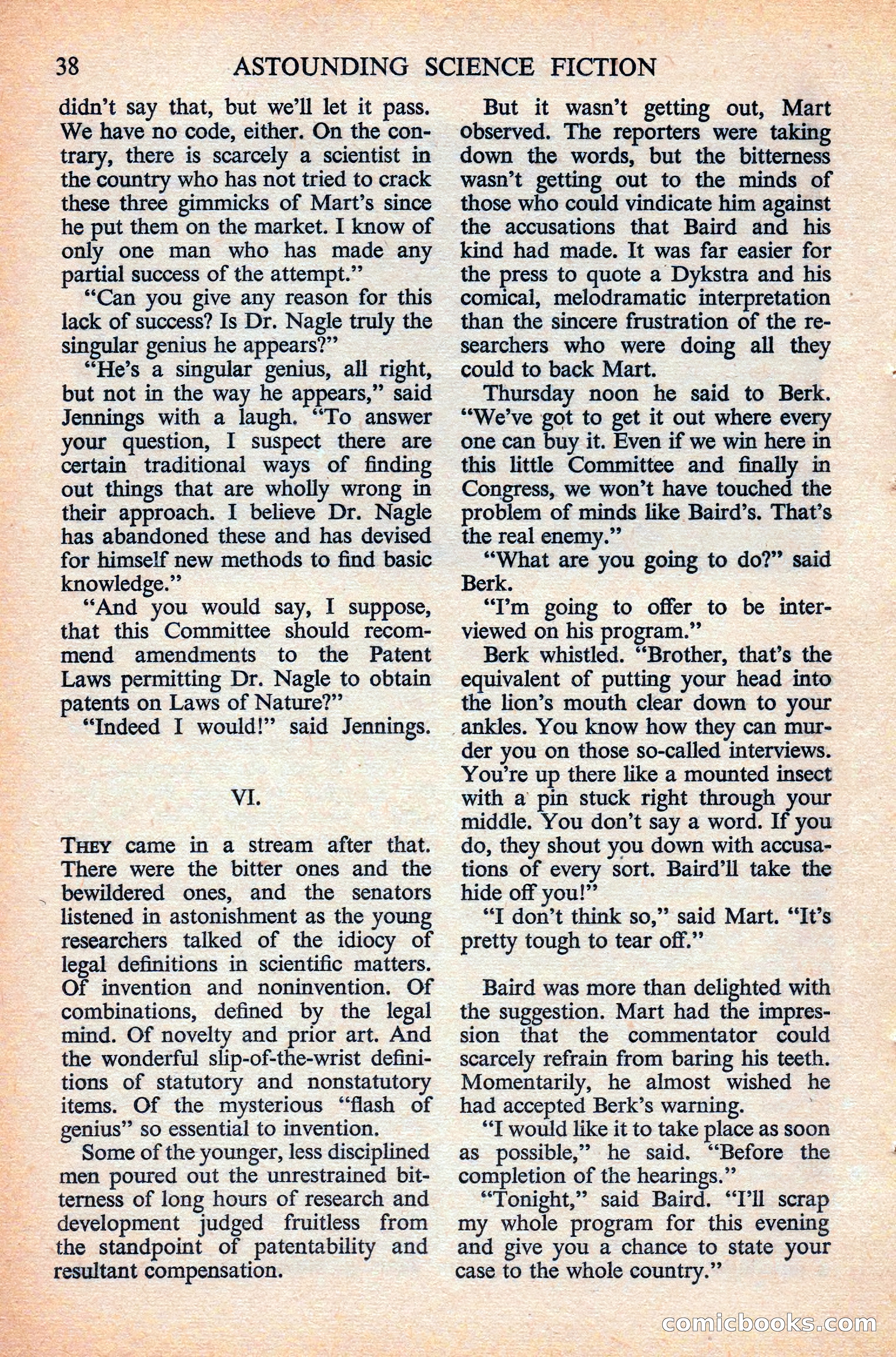 Astounding Science Fiction, British Edition — page 40 of 132