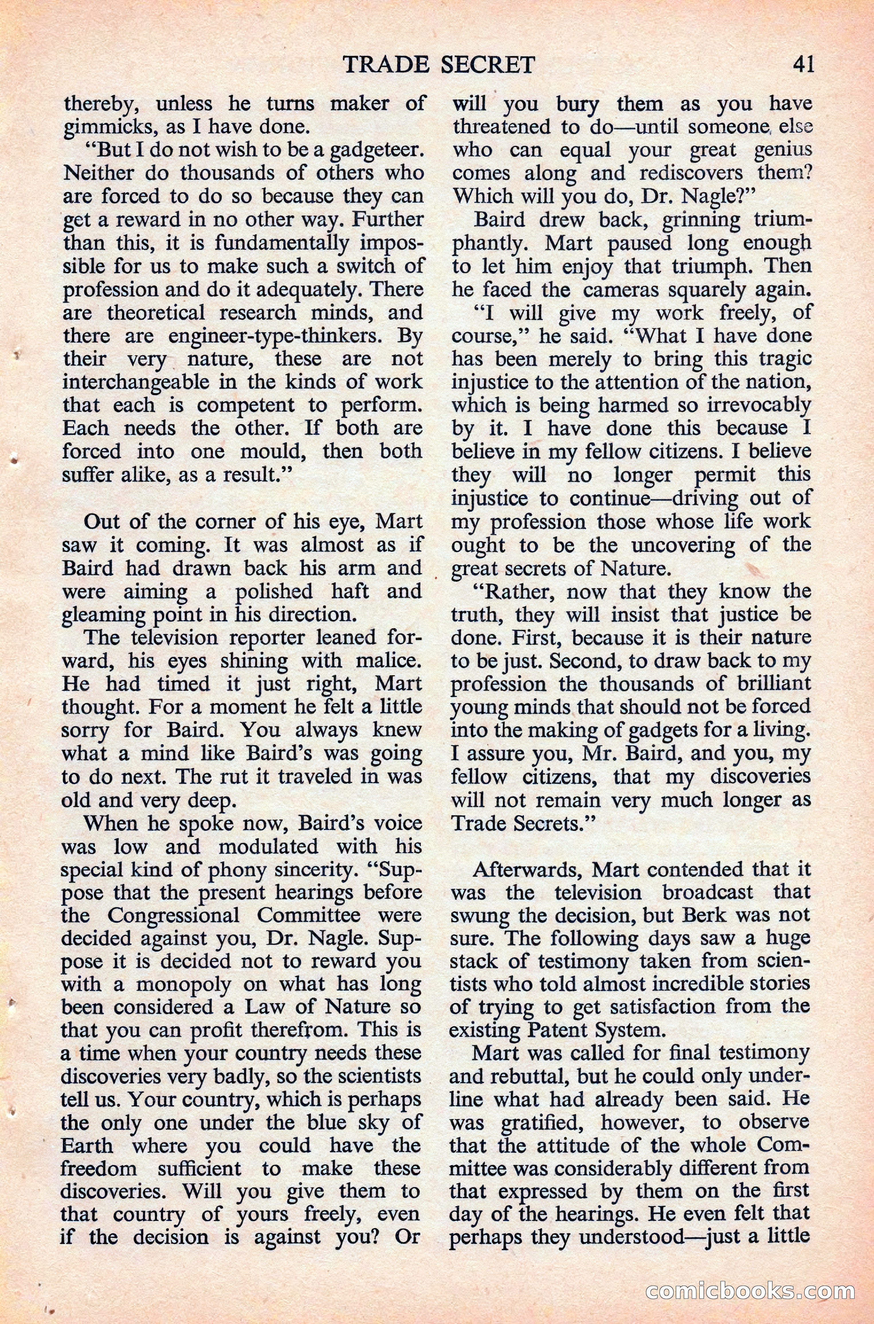 Astounding Science Fiction, British Edition — page 43 of 132