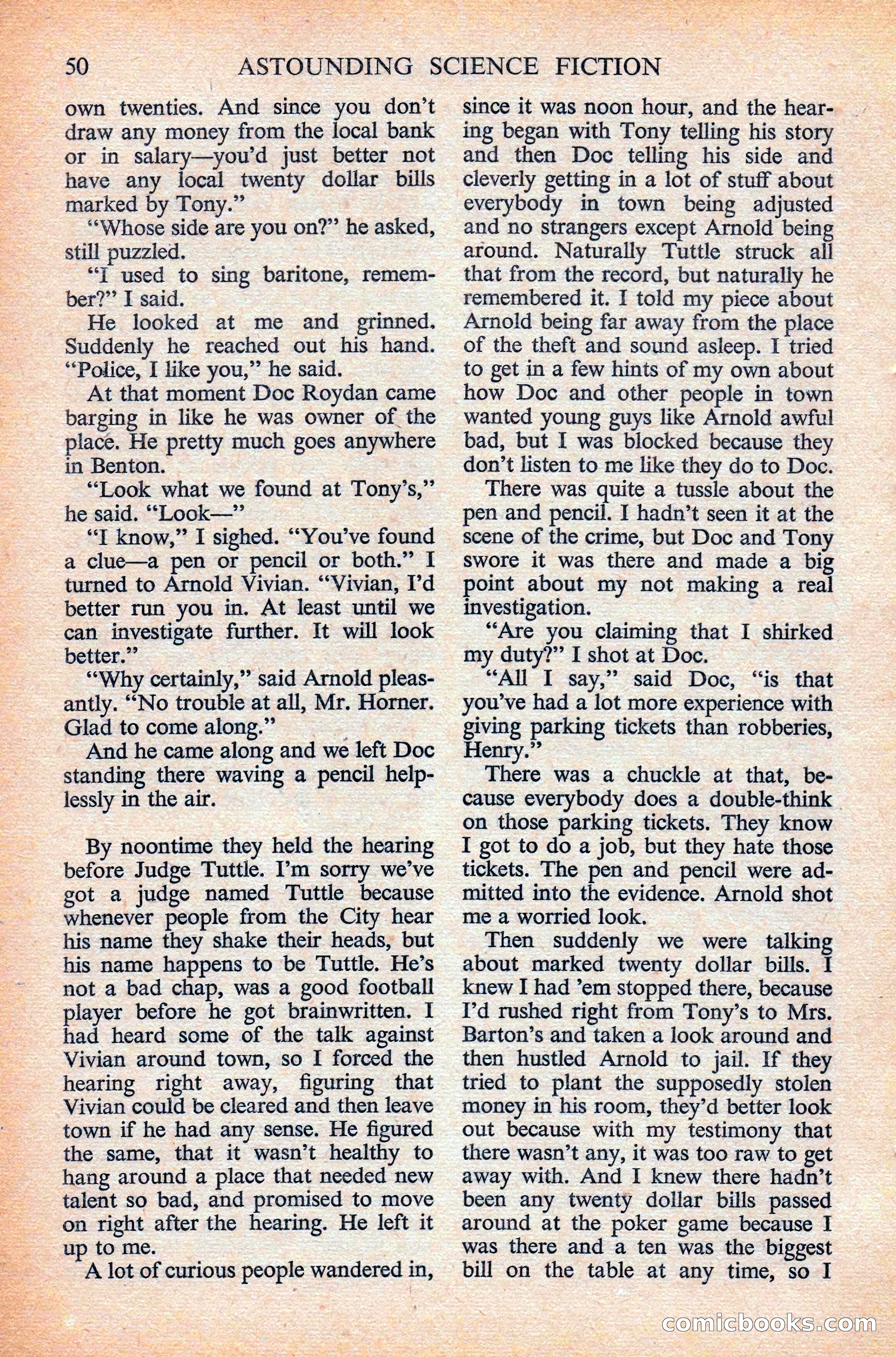 Astounding Science Fiction, British Edition — page 52 of 132