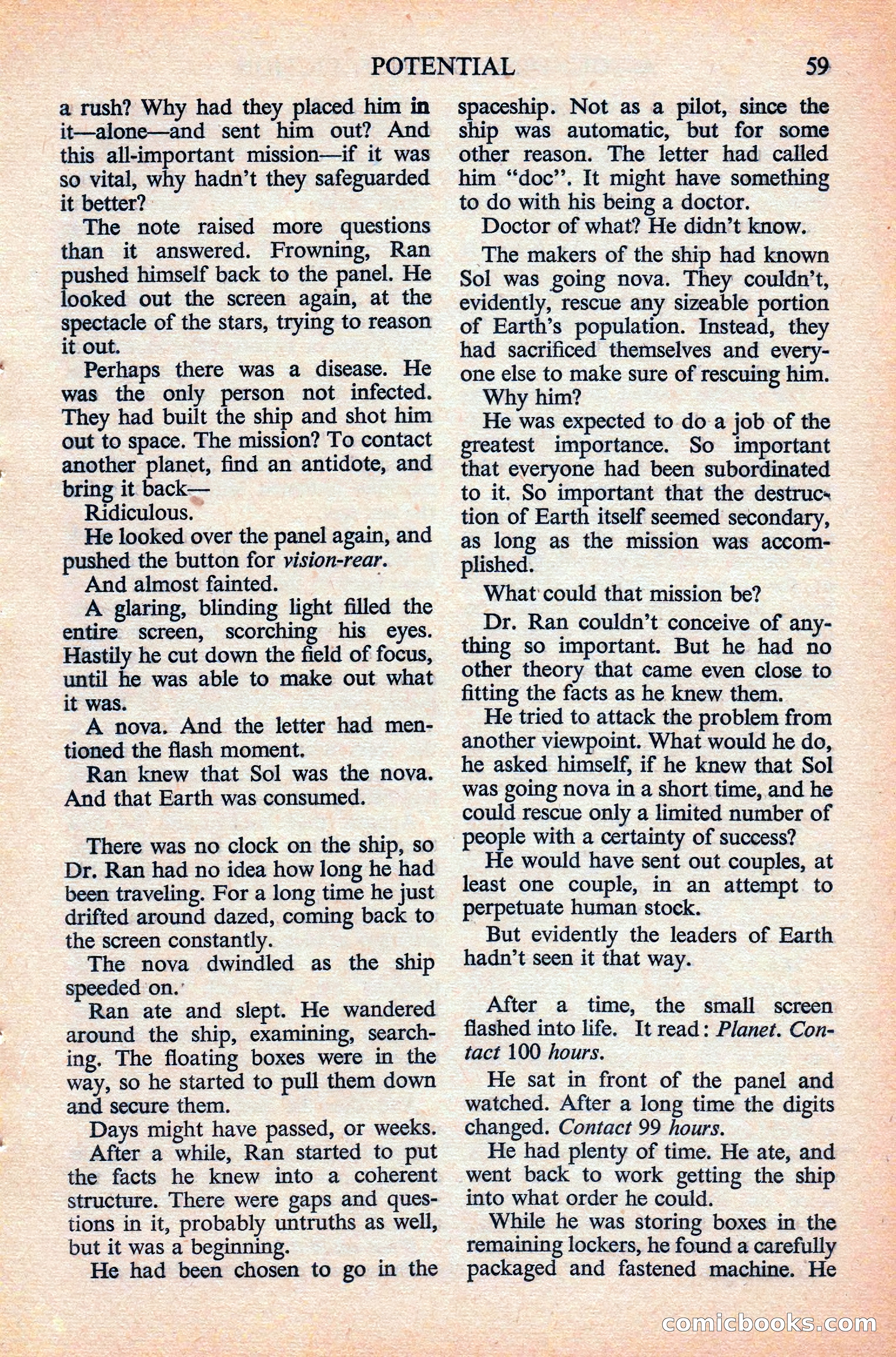Astounding Science Fiction, British Edition — page 61 of 132