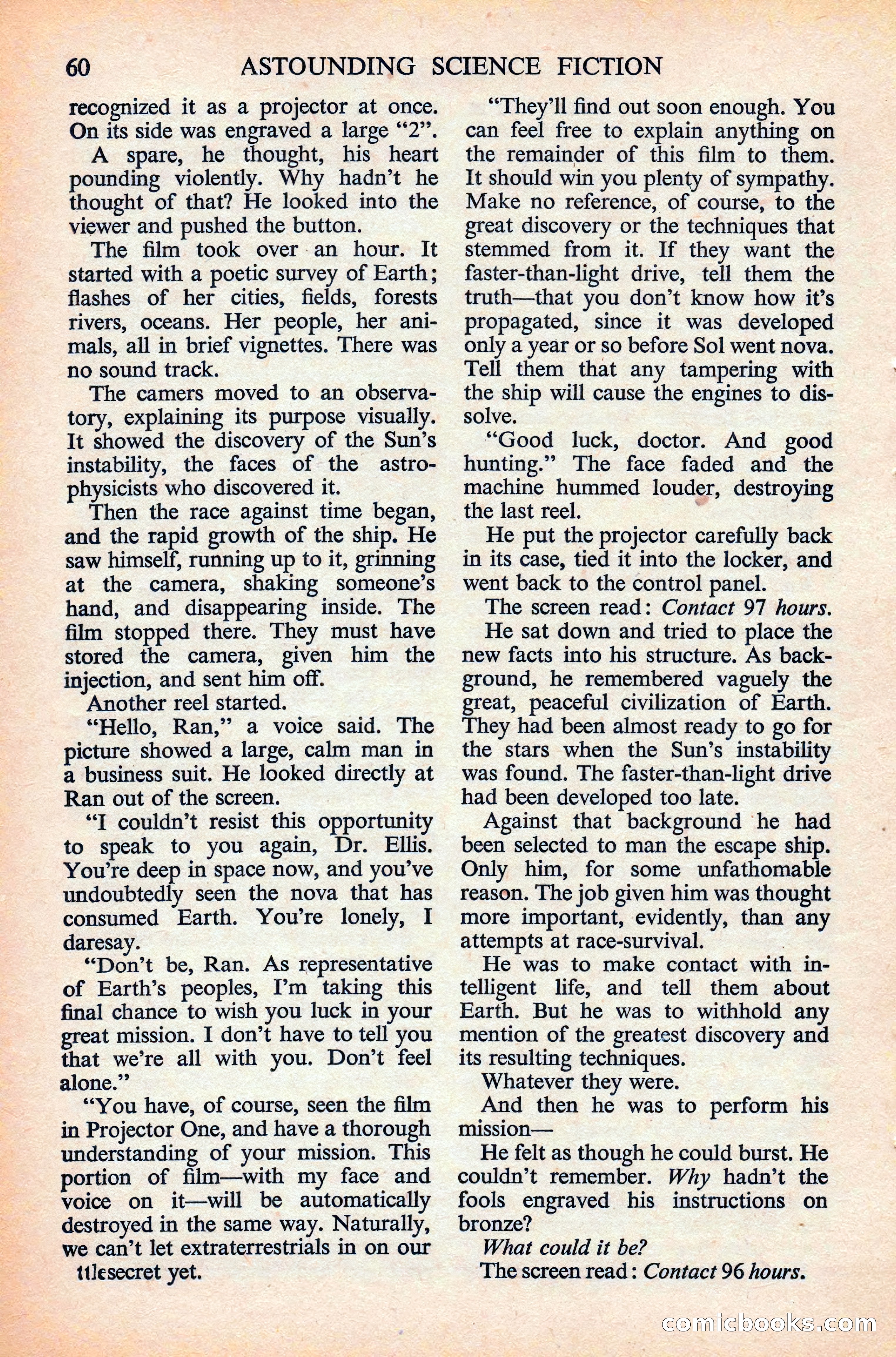 Astounding Science Fiction, British Edition — page 62 of 132