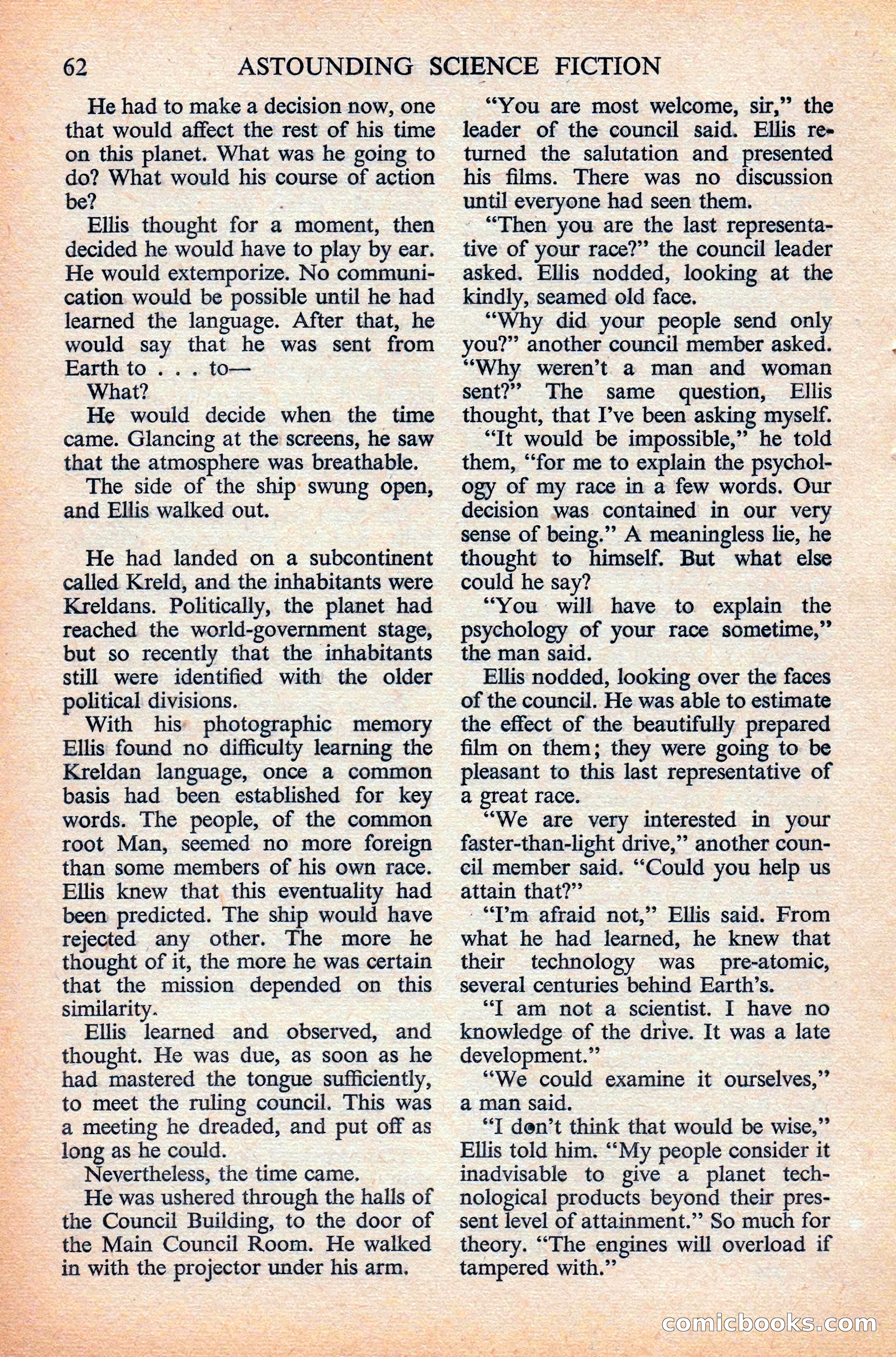 Astounding Science Fiction, British Edition — page 64 of 132