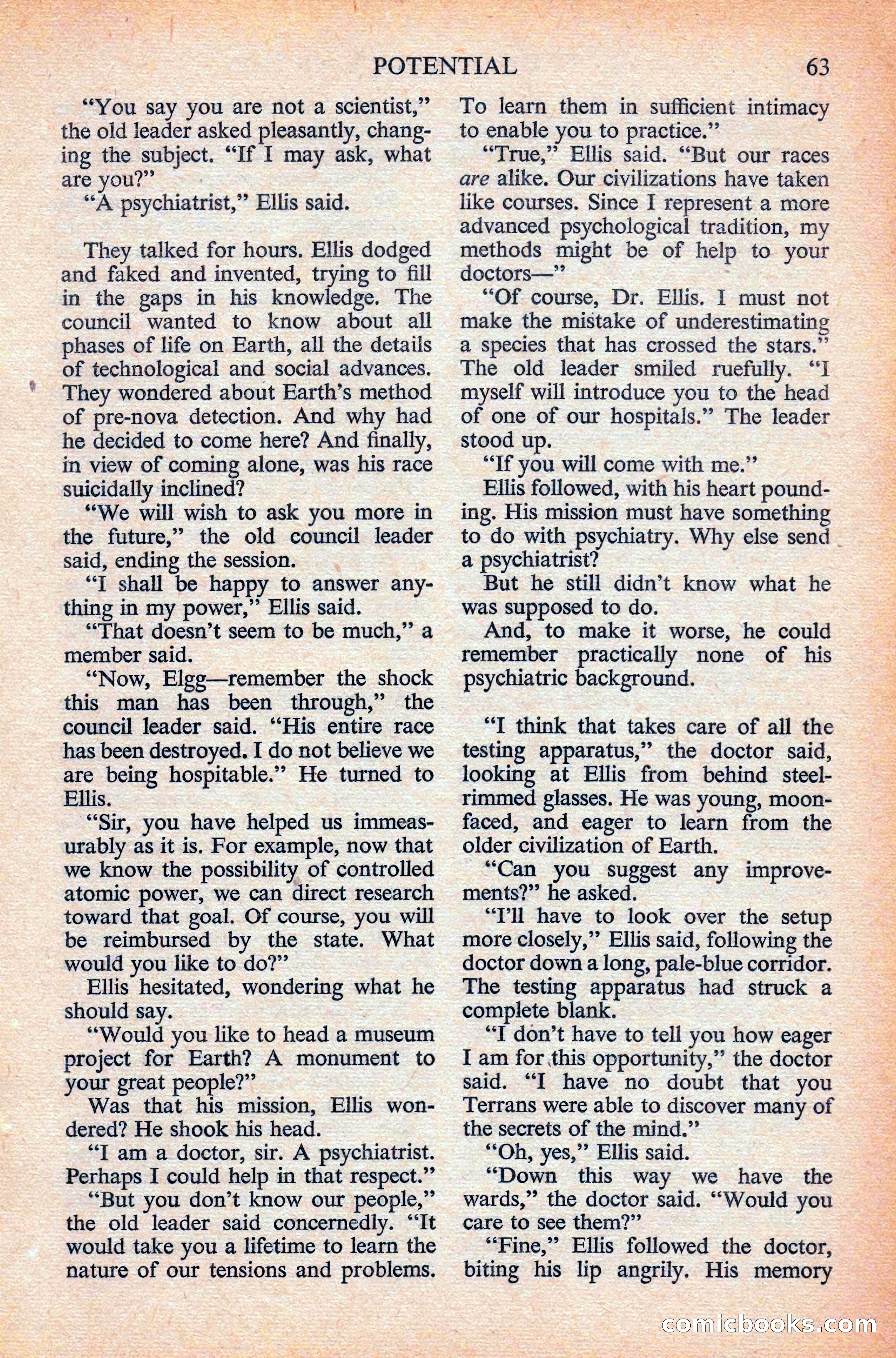 Astounding Science Fiction, British Edition — page 65 of 132