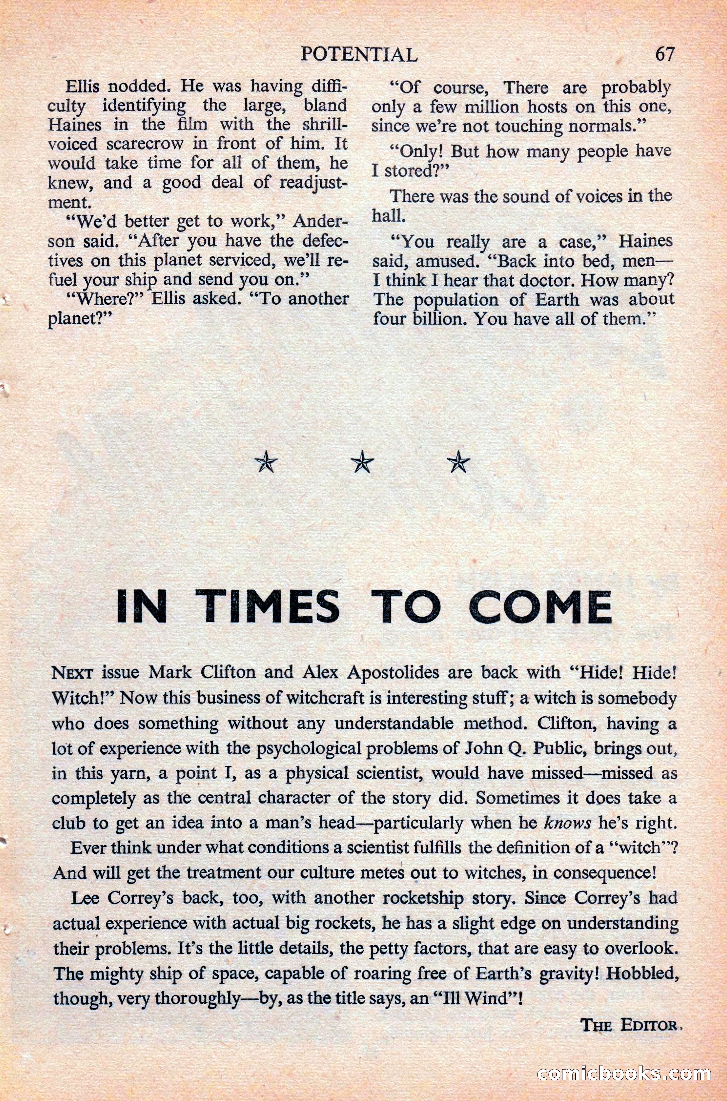 Astounding Science Fiction, British Edition — page 69 of 132
