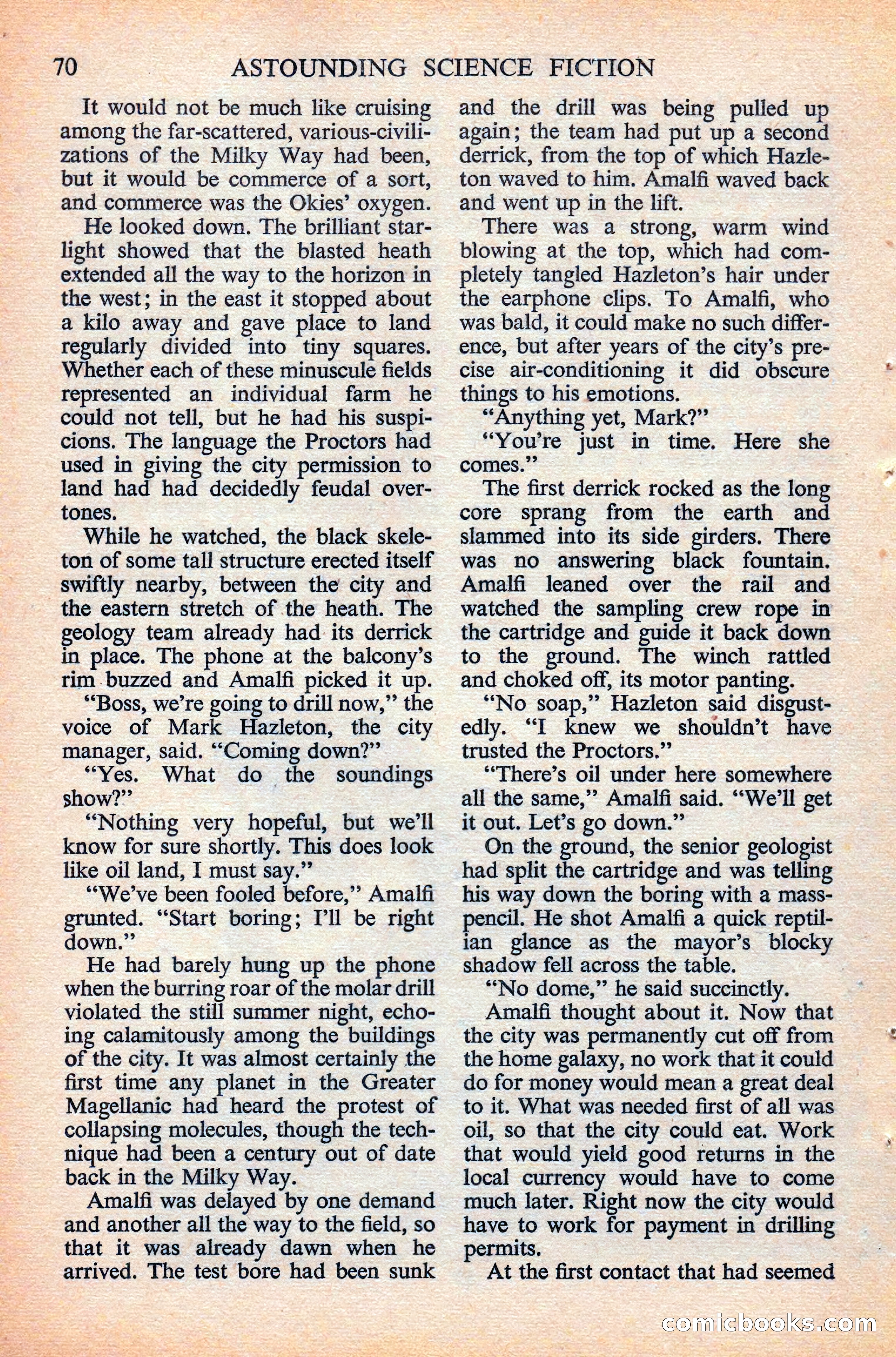 Astounding Science Fiction, British Edition — page 72 of 132