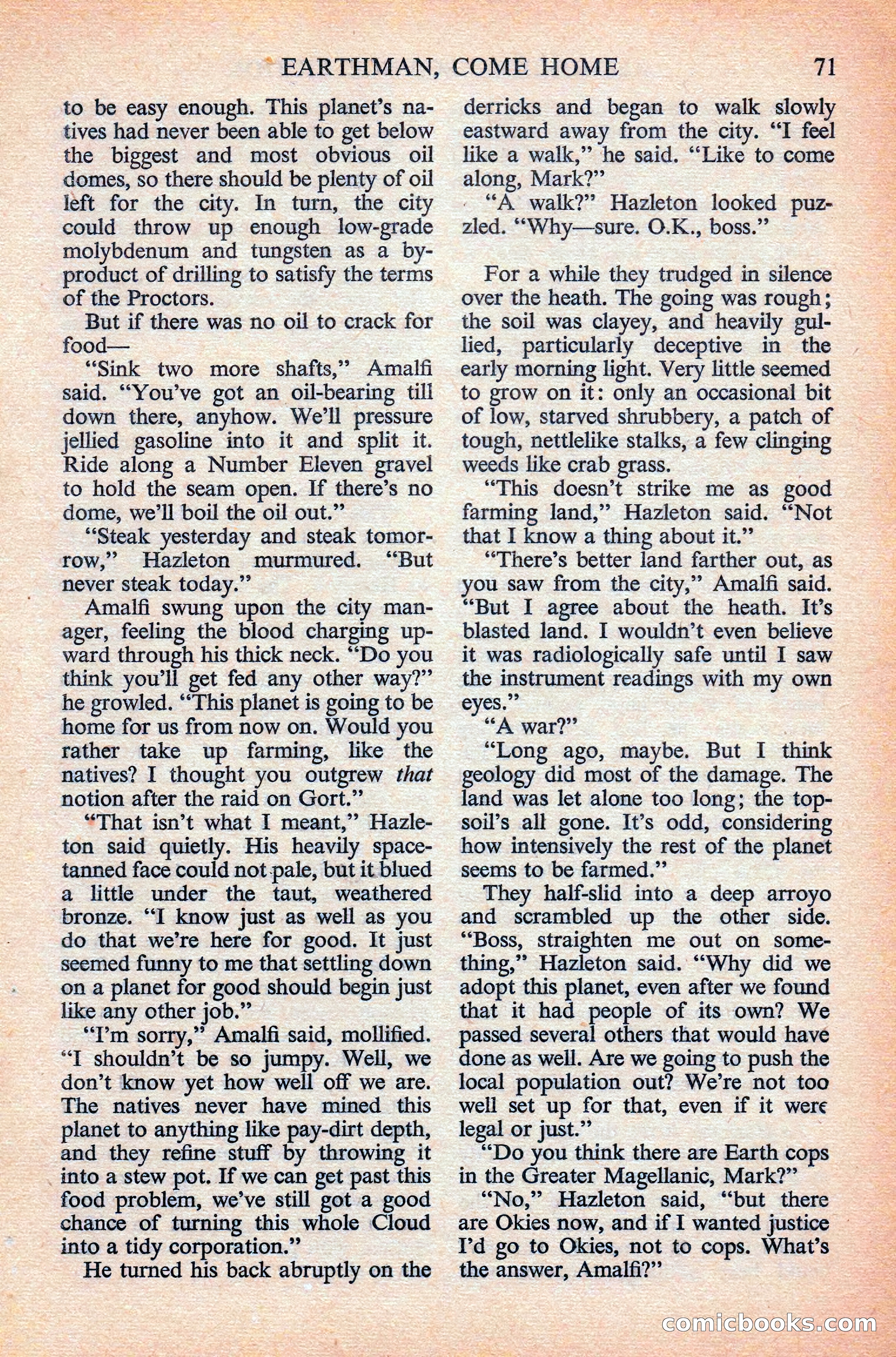 Astounding Science Fiction, British Edition — page 73 of 132