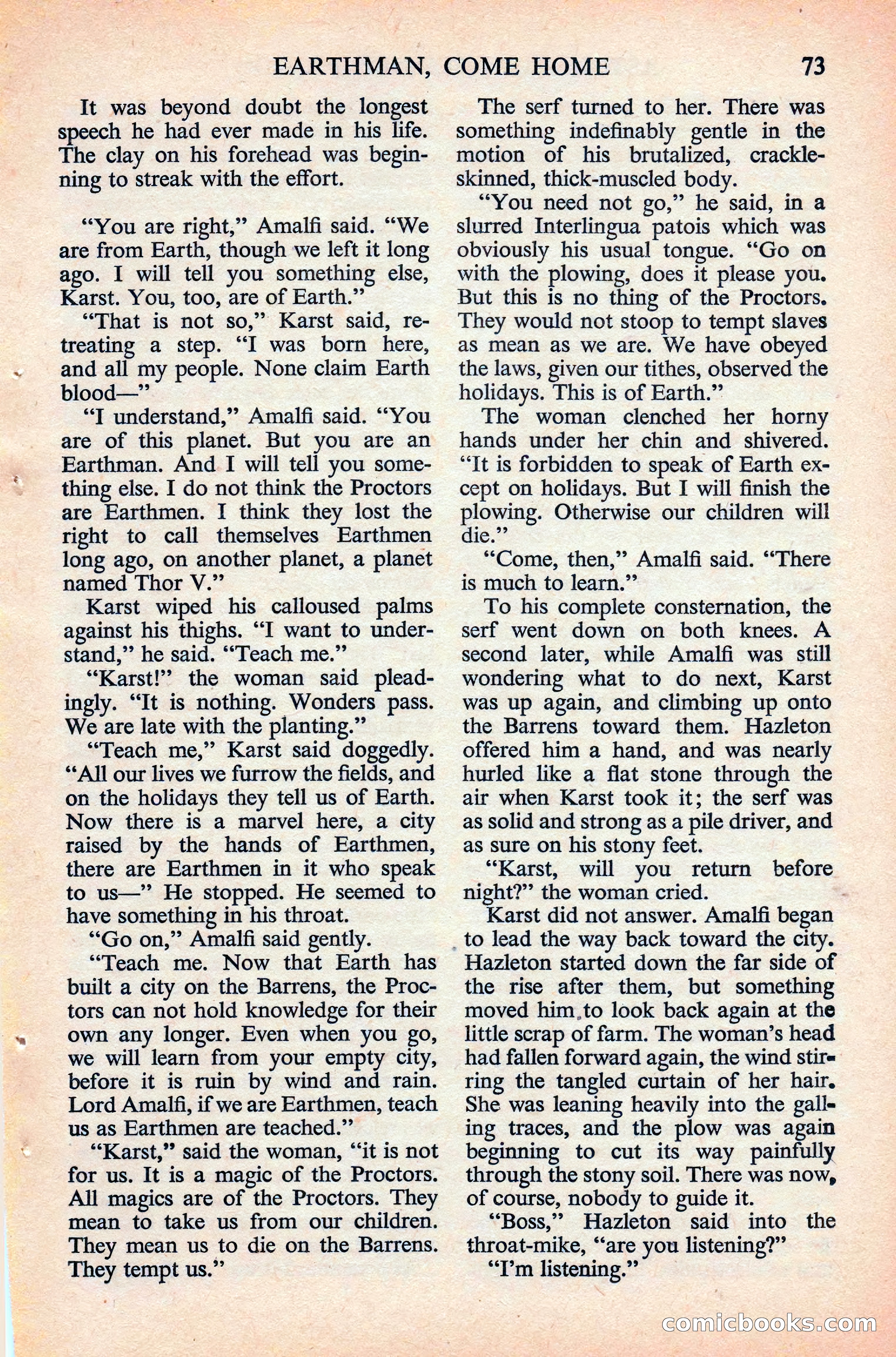 Astounding Science Fiction, British Edition — page 75 of 132