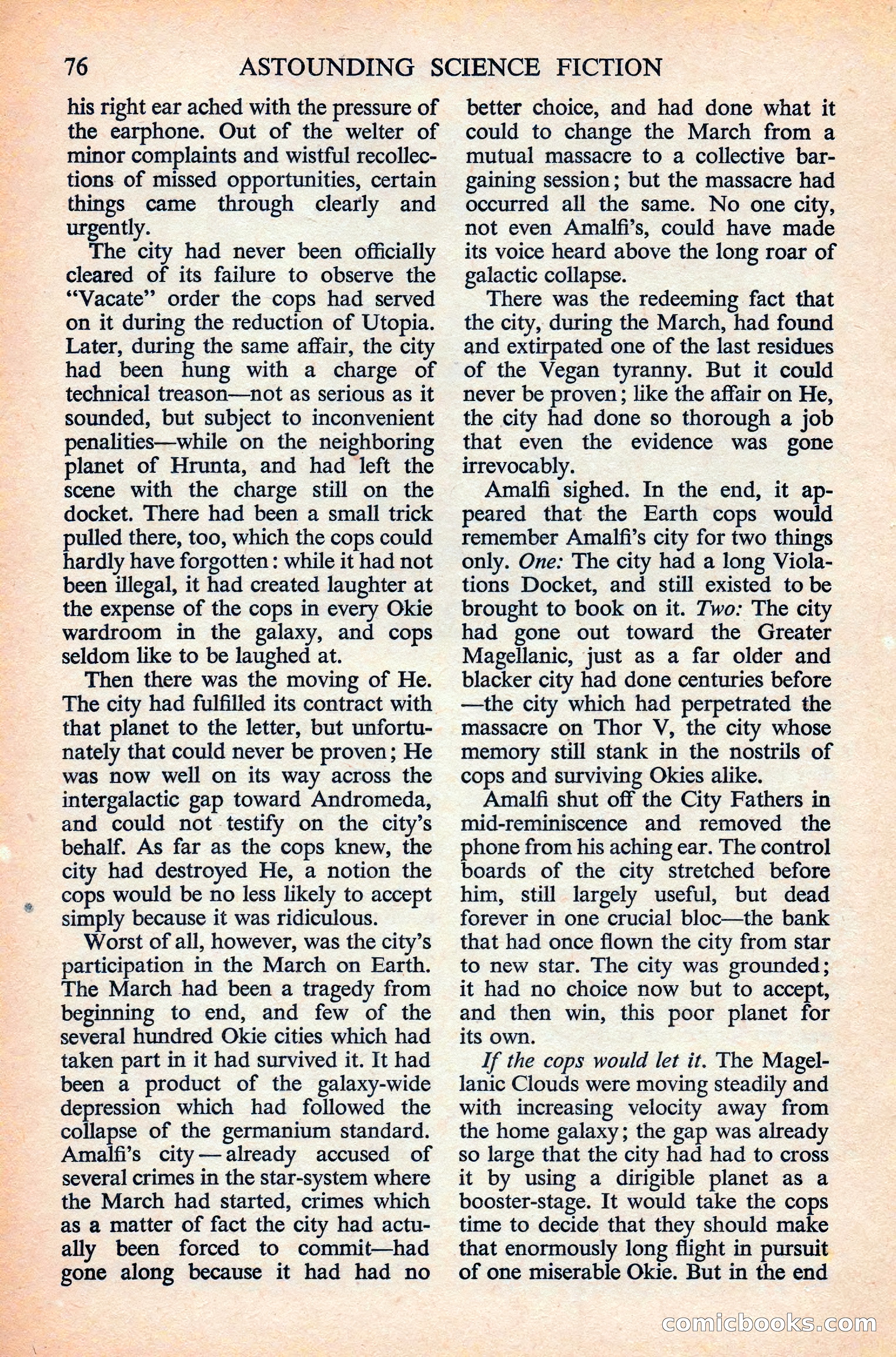 Astounding Science Fiction, British Edition — page 78 of 132