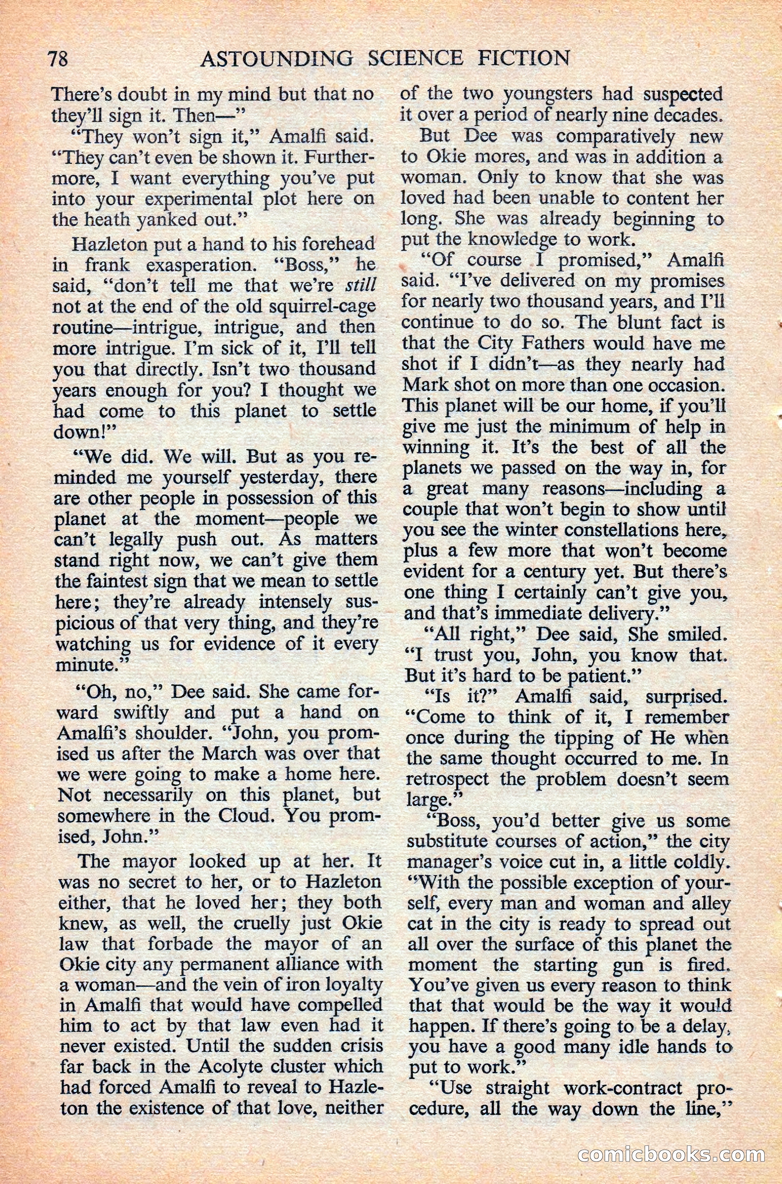 Astounding Science Fiction, British Edition — page 80 of 132