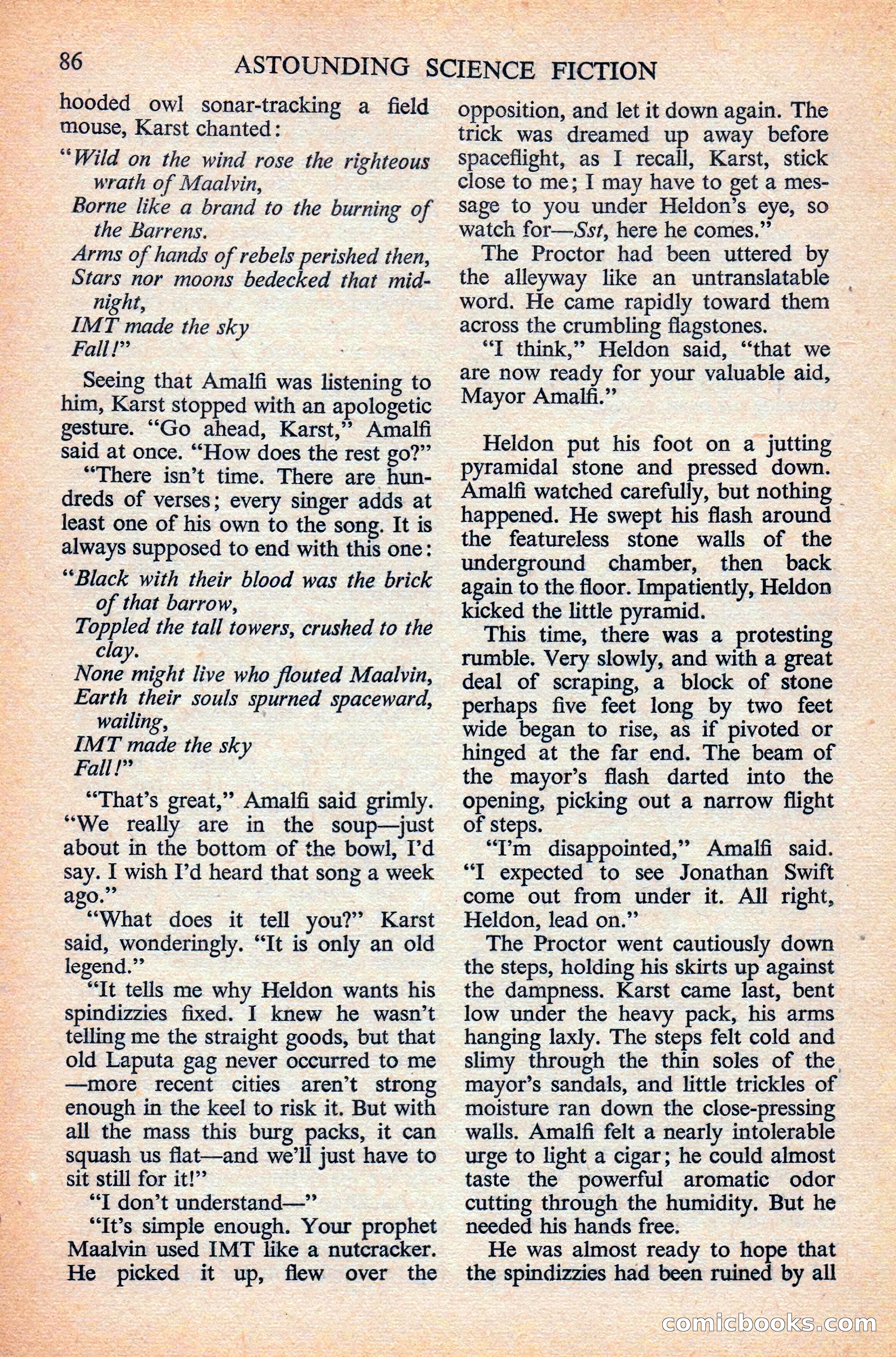 Astounding Science Fiction, British Edition — page 88 of 132