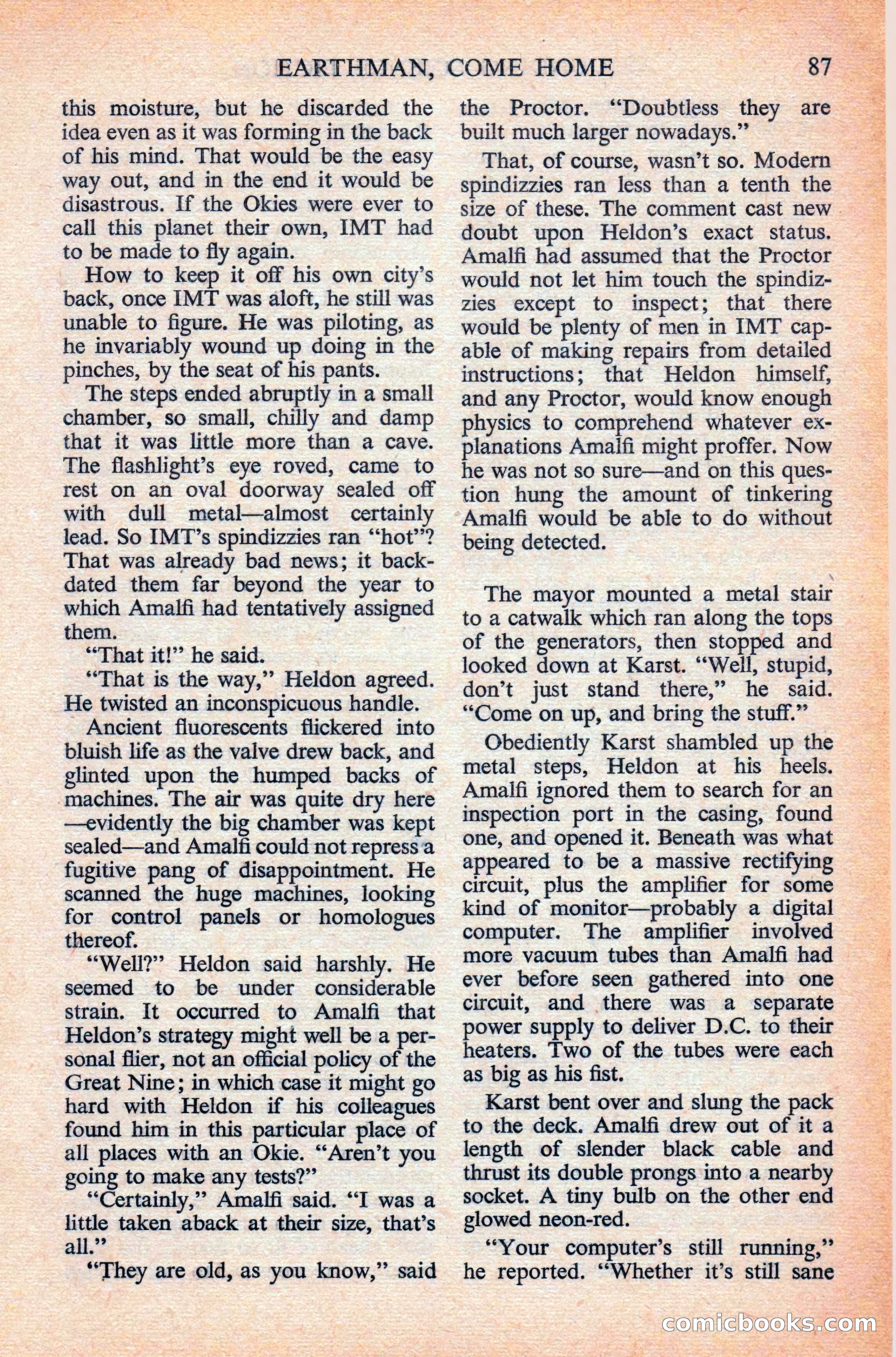 Astounding Science Fiction, British Edition — page 89 of 132