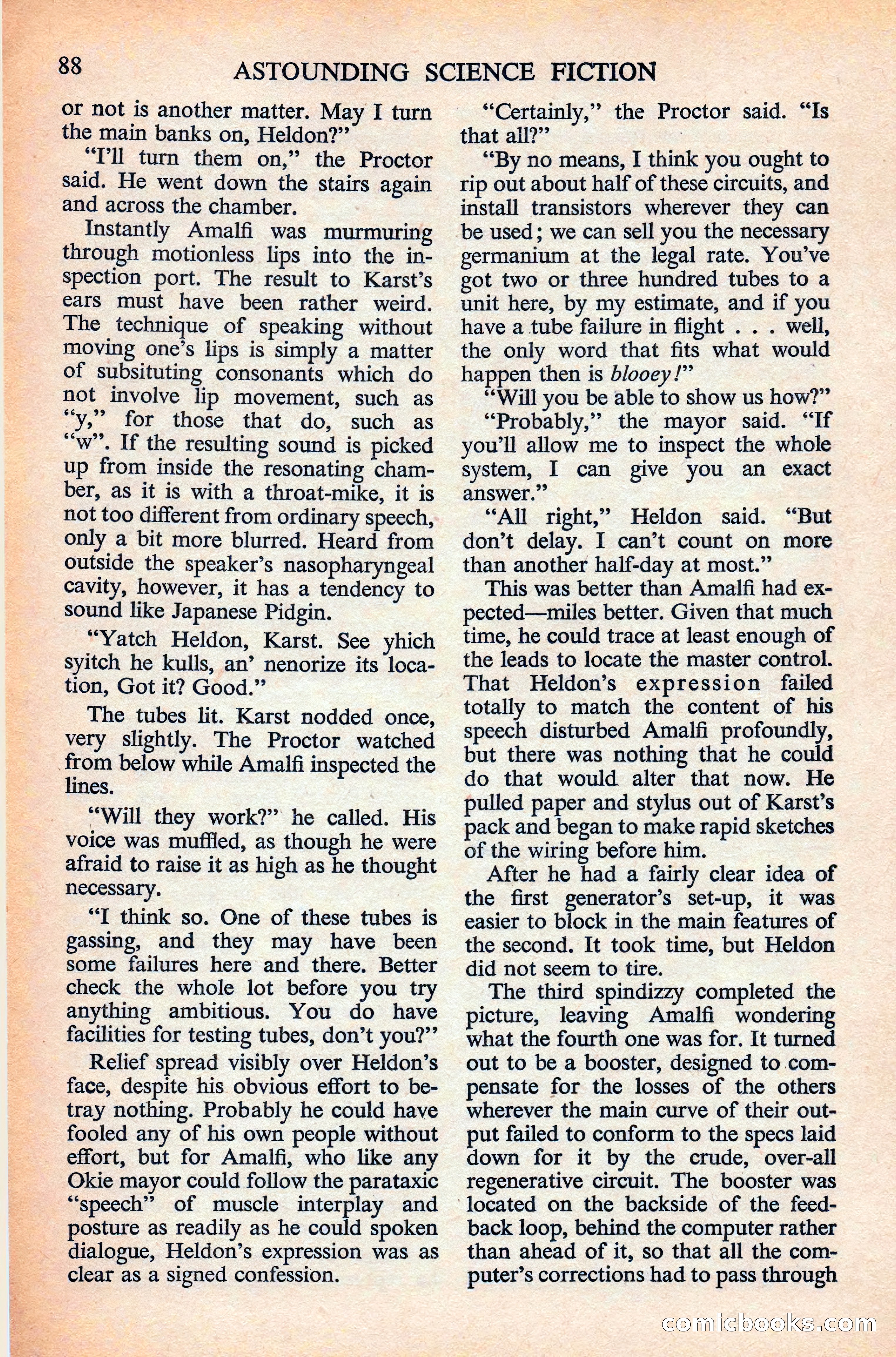 Astounding Science Fiction, British Edition — page 90 of 132