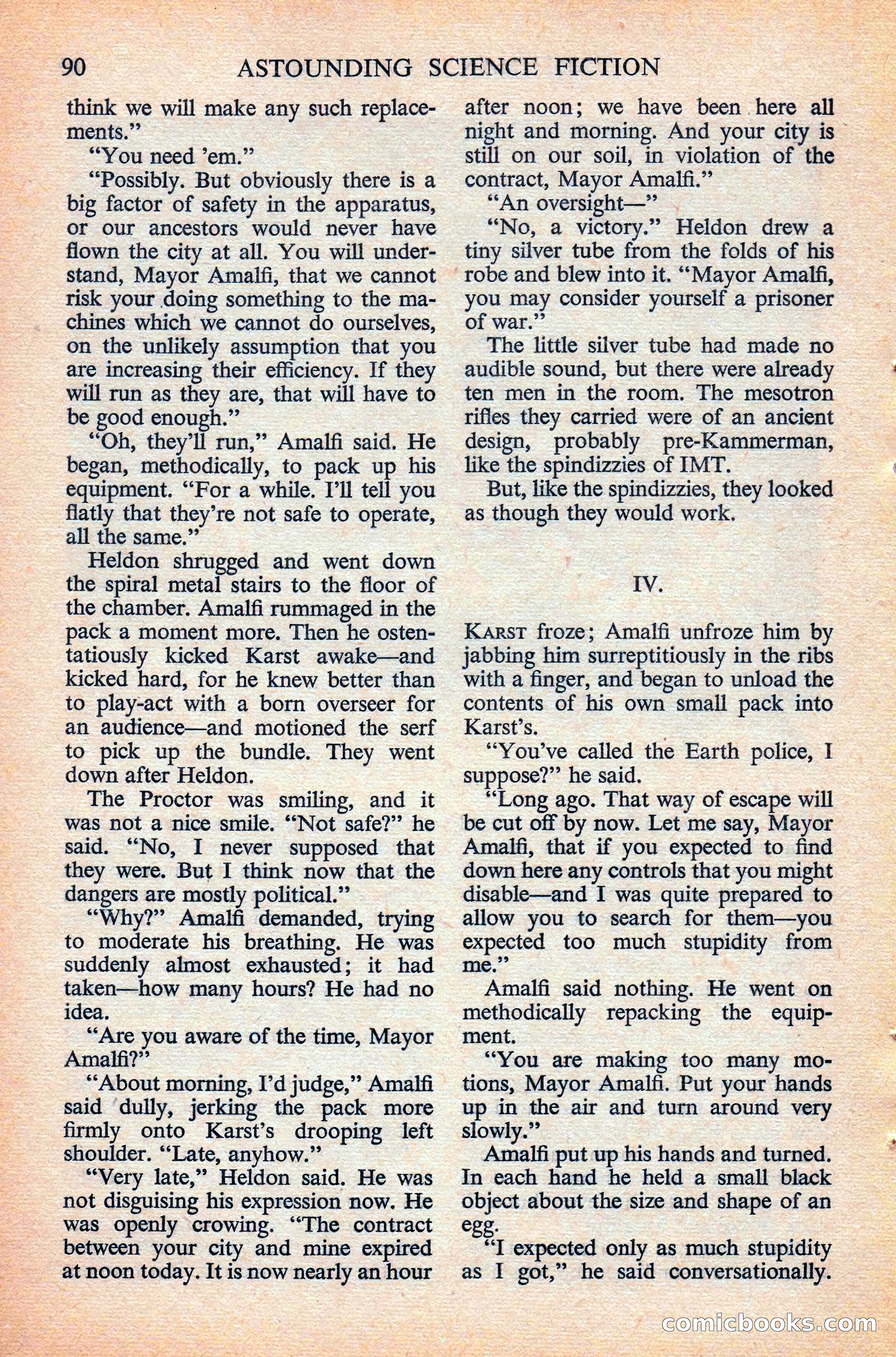 Astounding Science Fiction, British Edition — page 92 of 132
