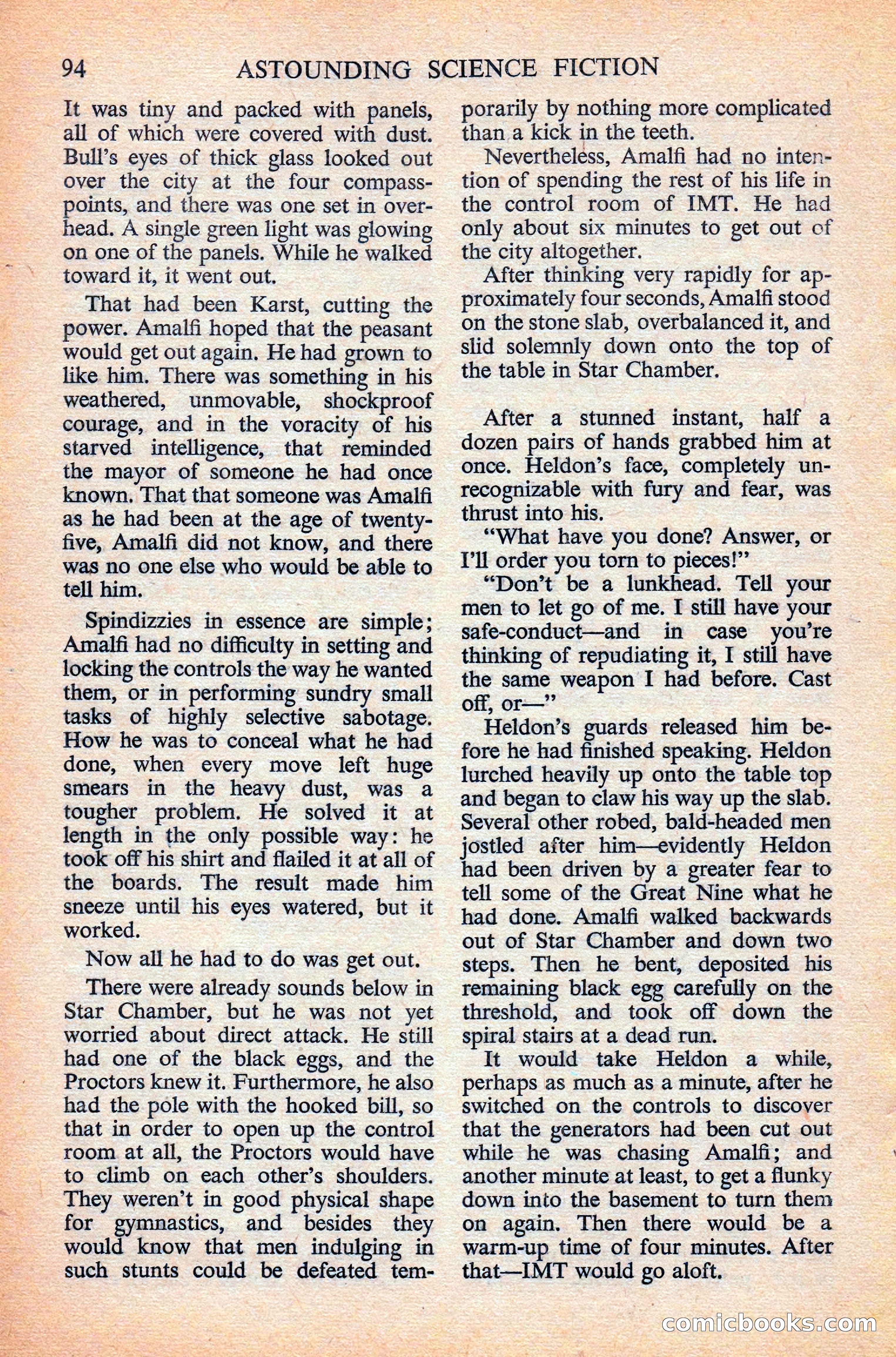 Astounding Science Fiction, British Edition — page 96 of 132