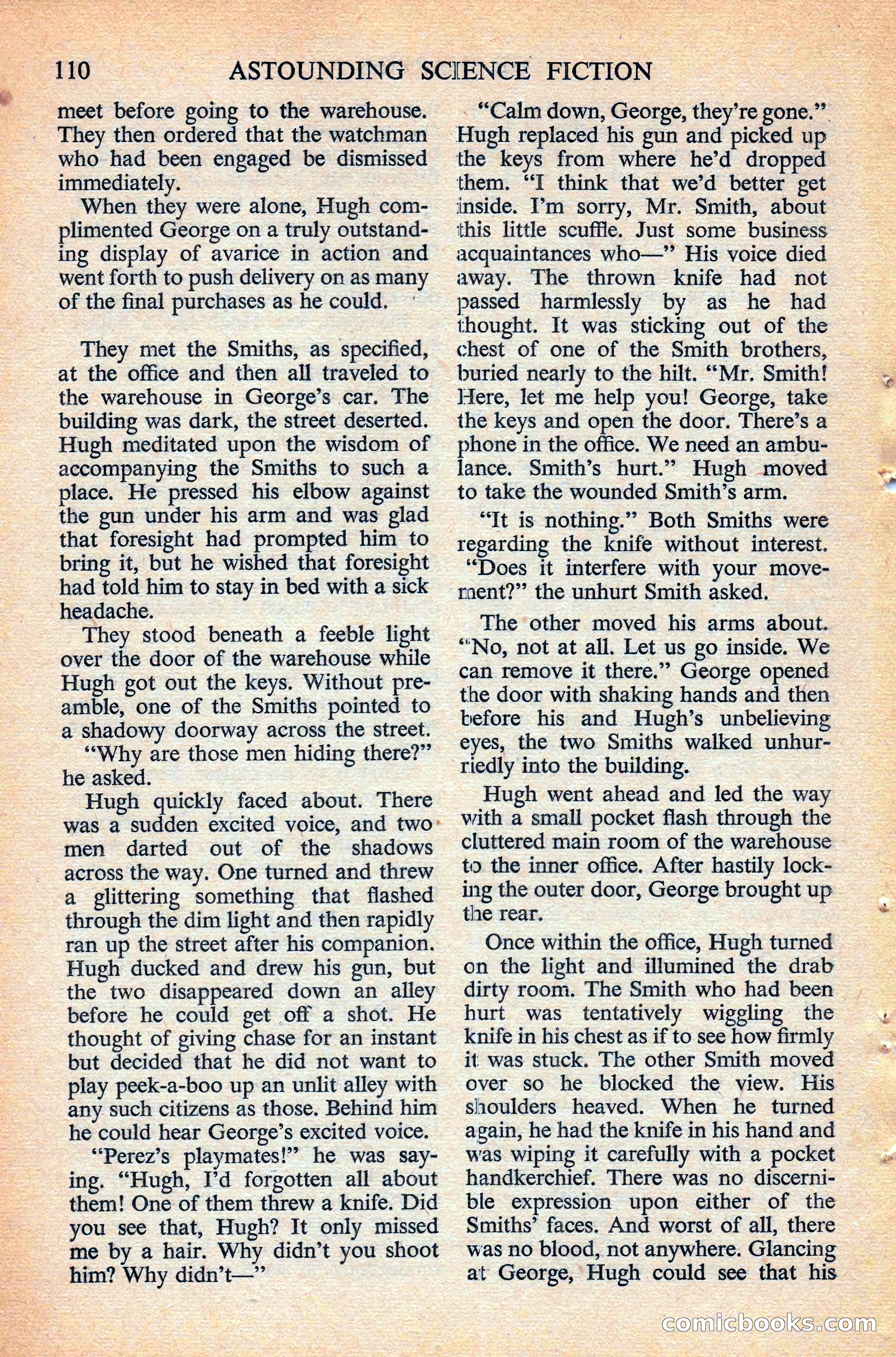Astounding Science Fiction, British Edition — page 112 of 132