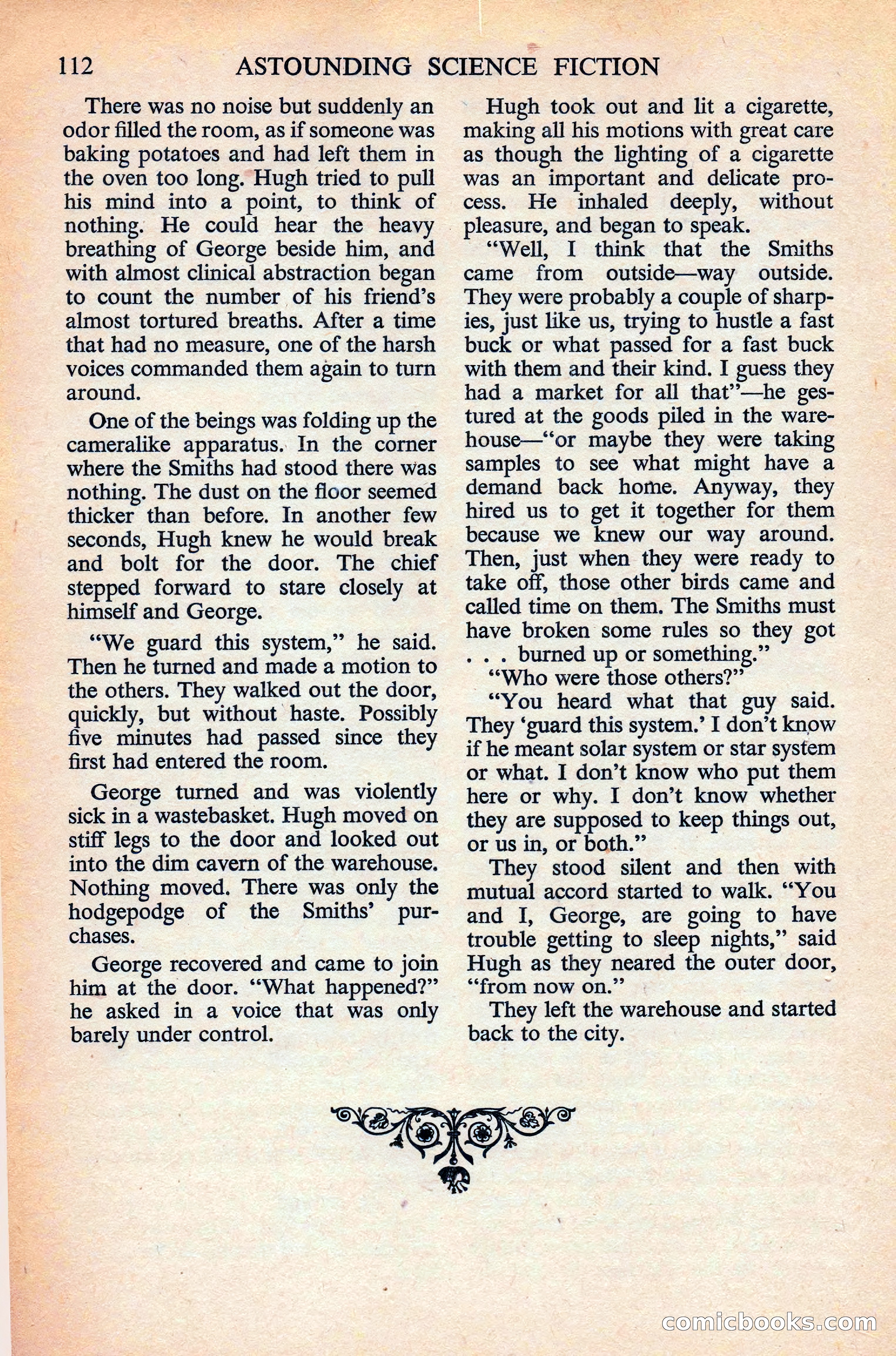 Astounding Science Fiction, British Edition — page 114 of 132