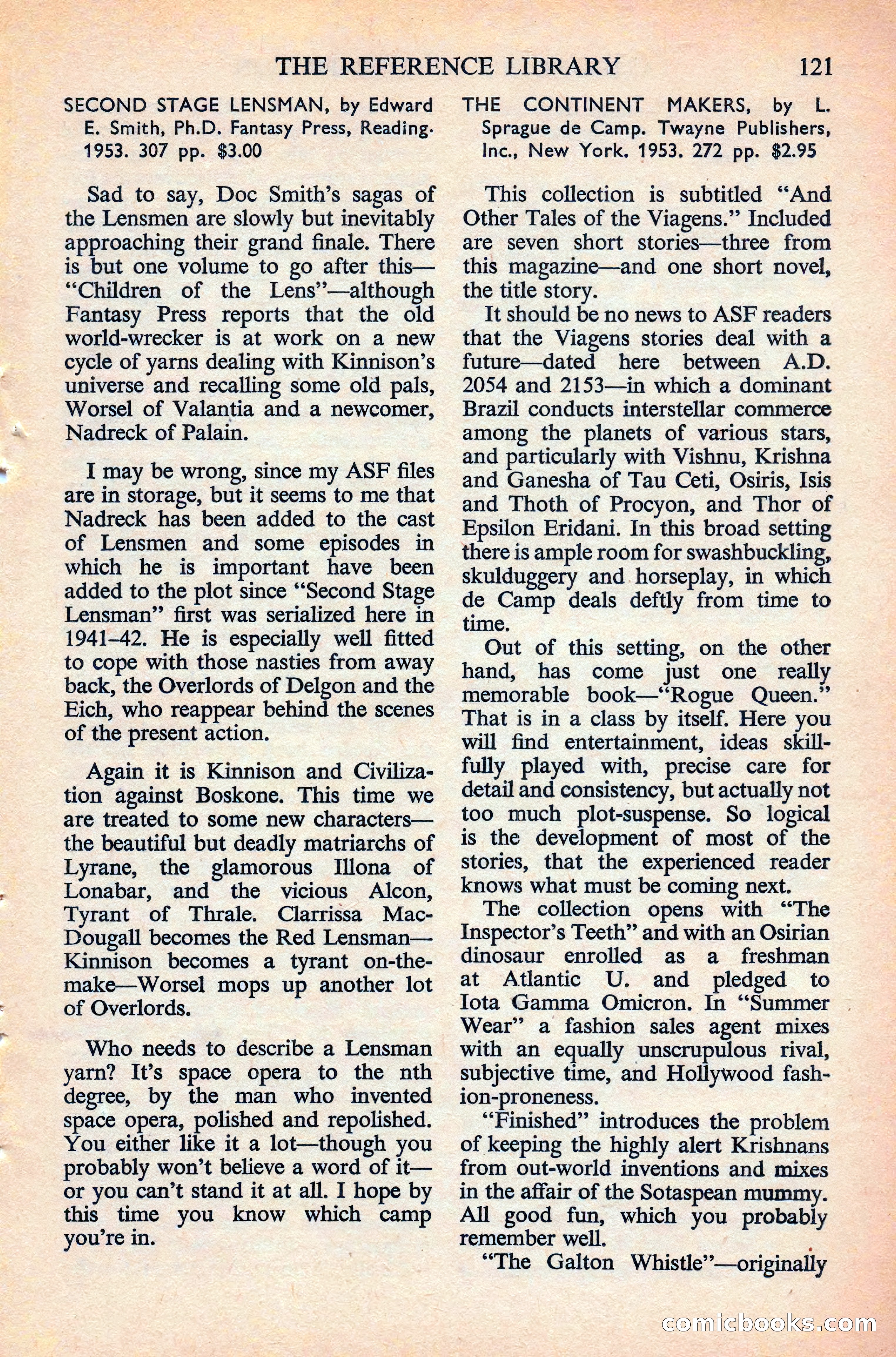 Astounding Science Fiction, British Edition — page 123 of 132