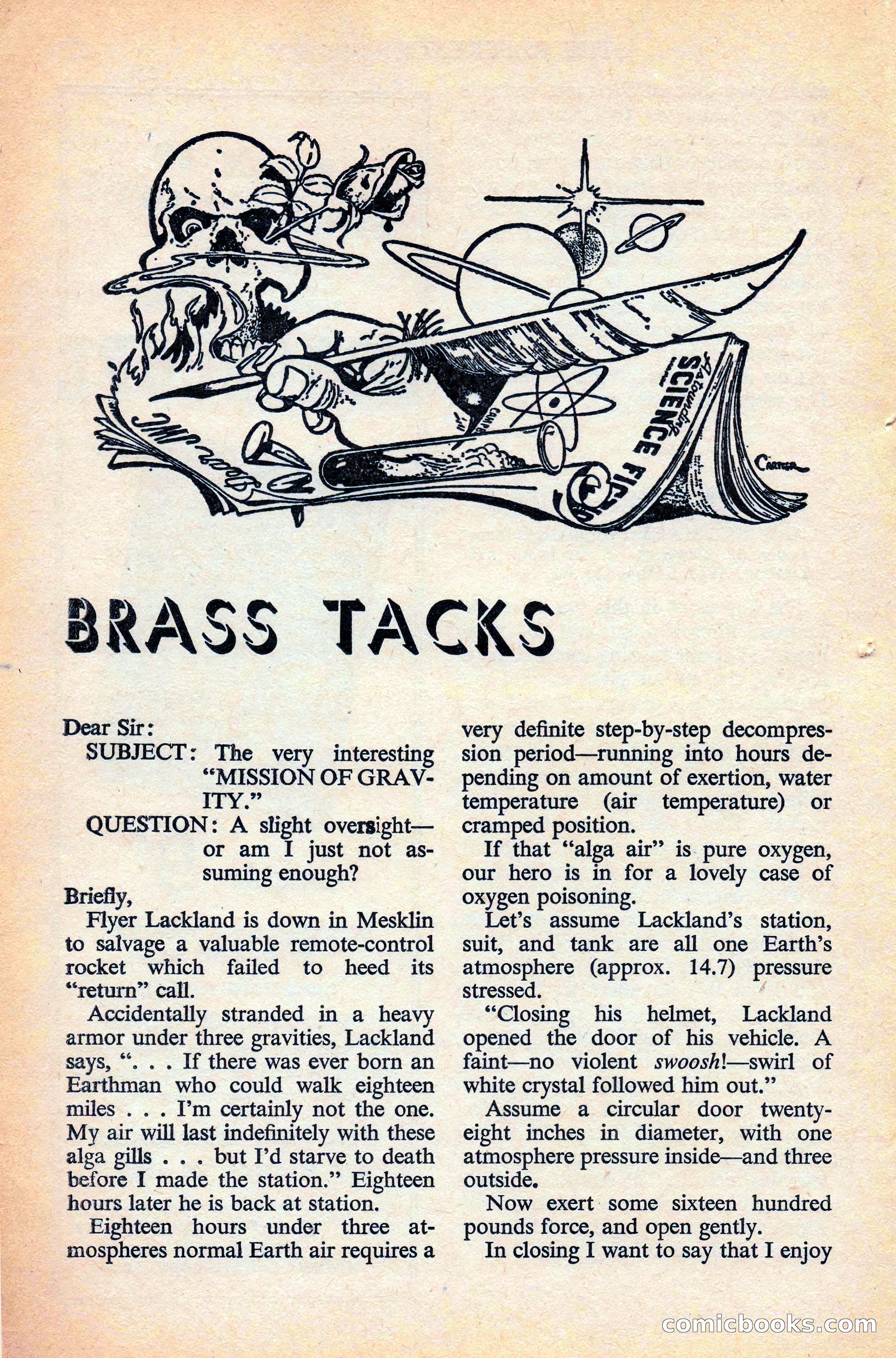 Astounding Science Fiction, British Edition — page 126 of 132
