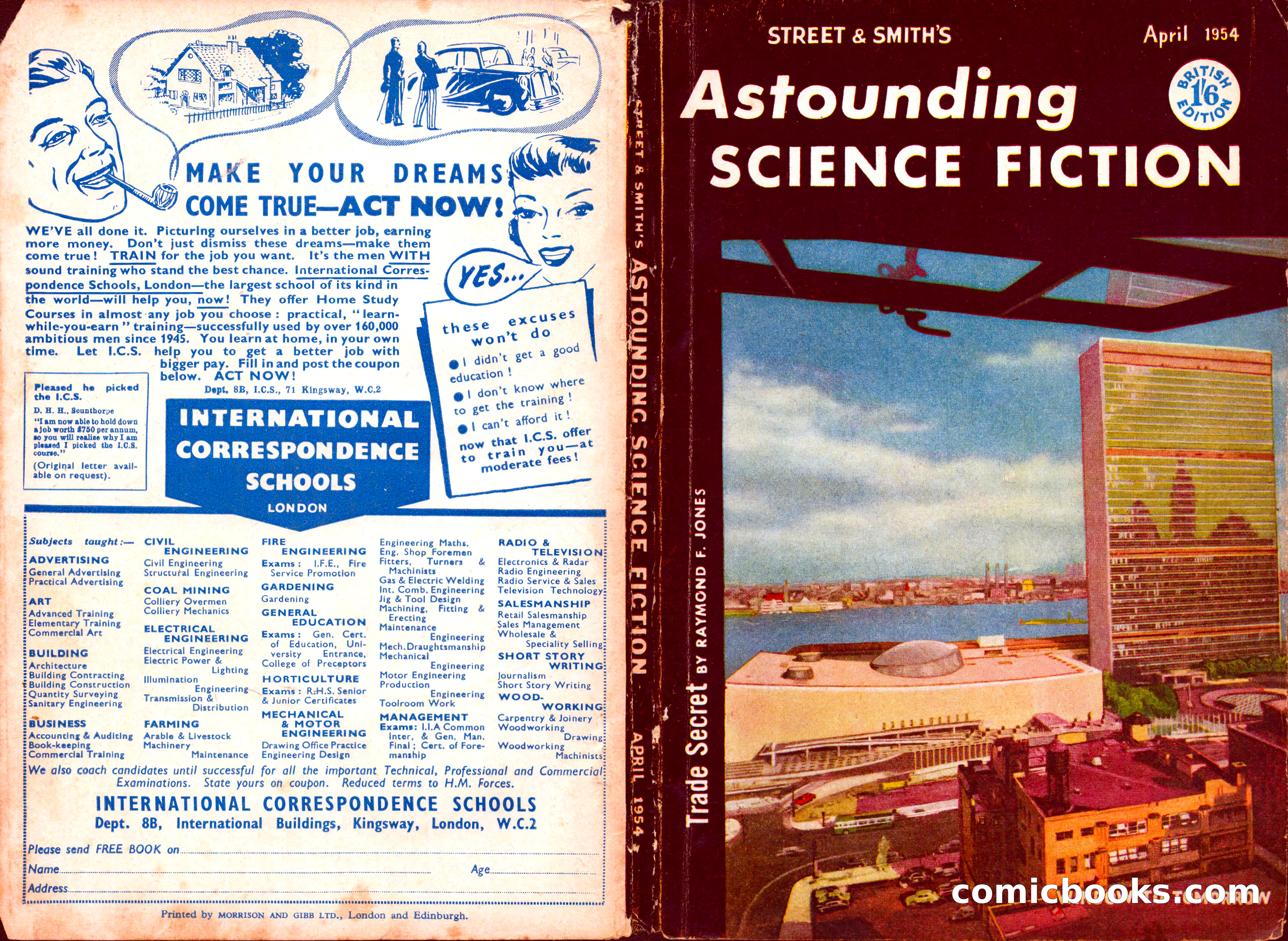 Astounding Science Fiction, British Edition — page 132 of 132