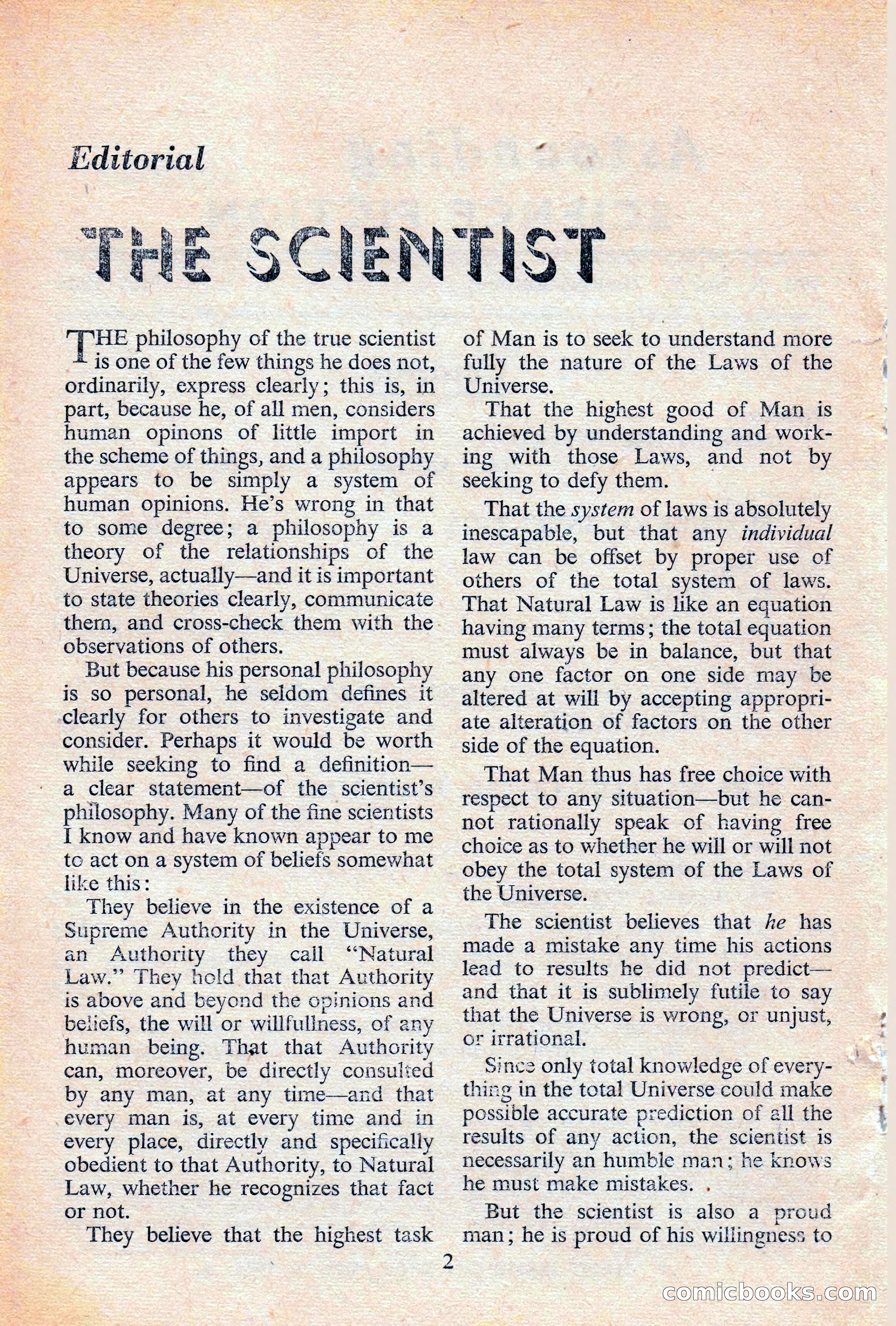 Astounding Science Fiction, British Edition — page 4 of 132
