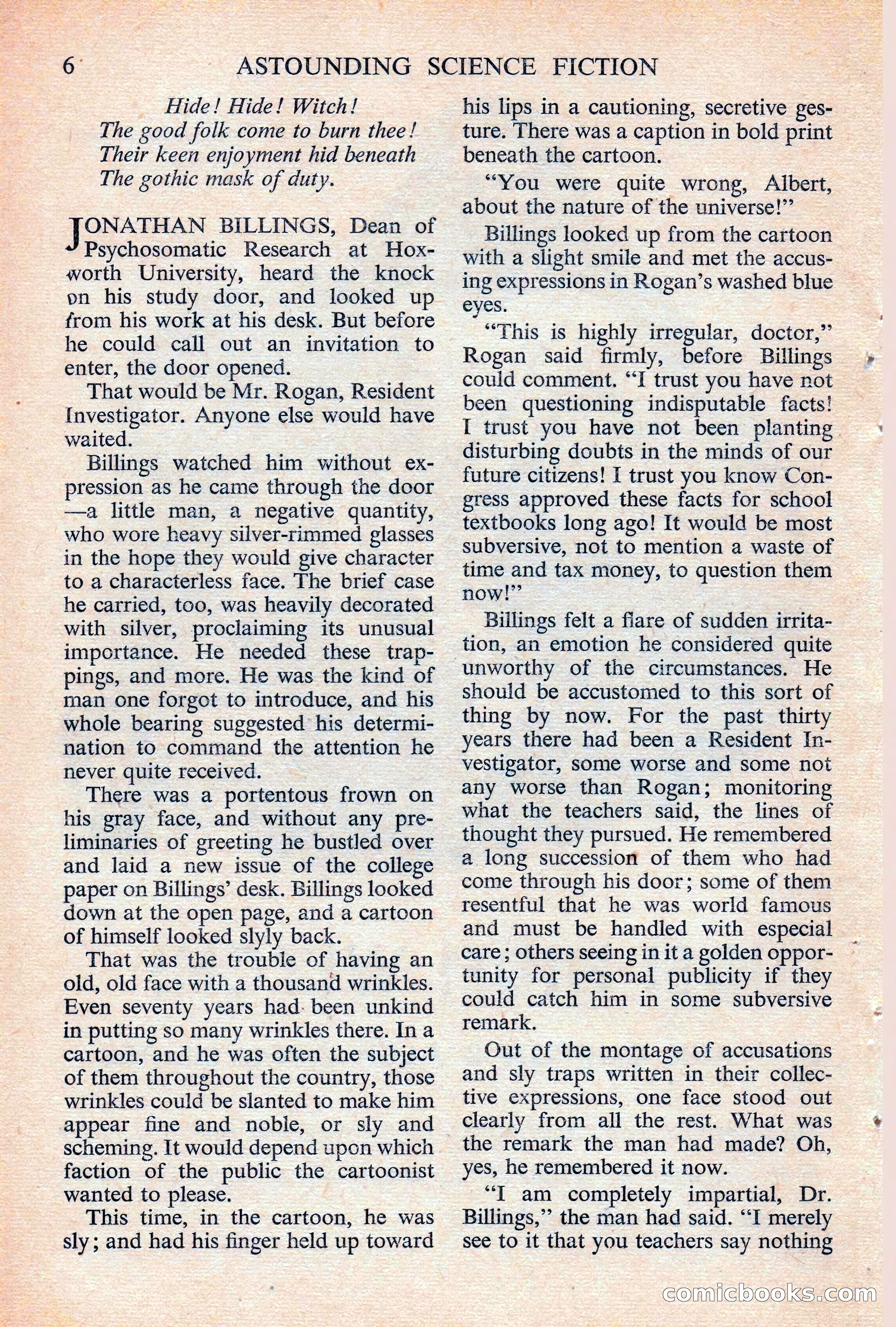 Astounding Science Fiction, British Edition — page 8 of 132