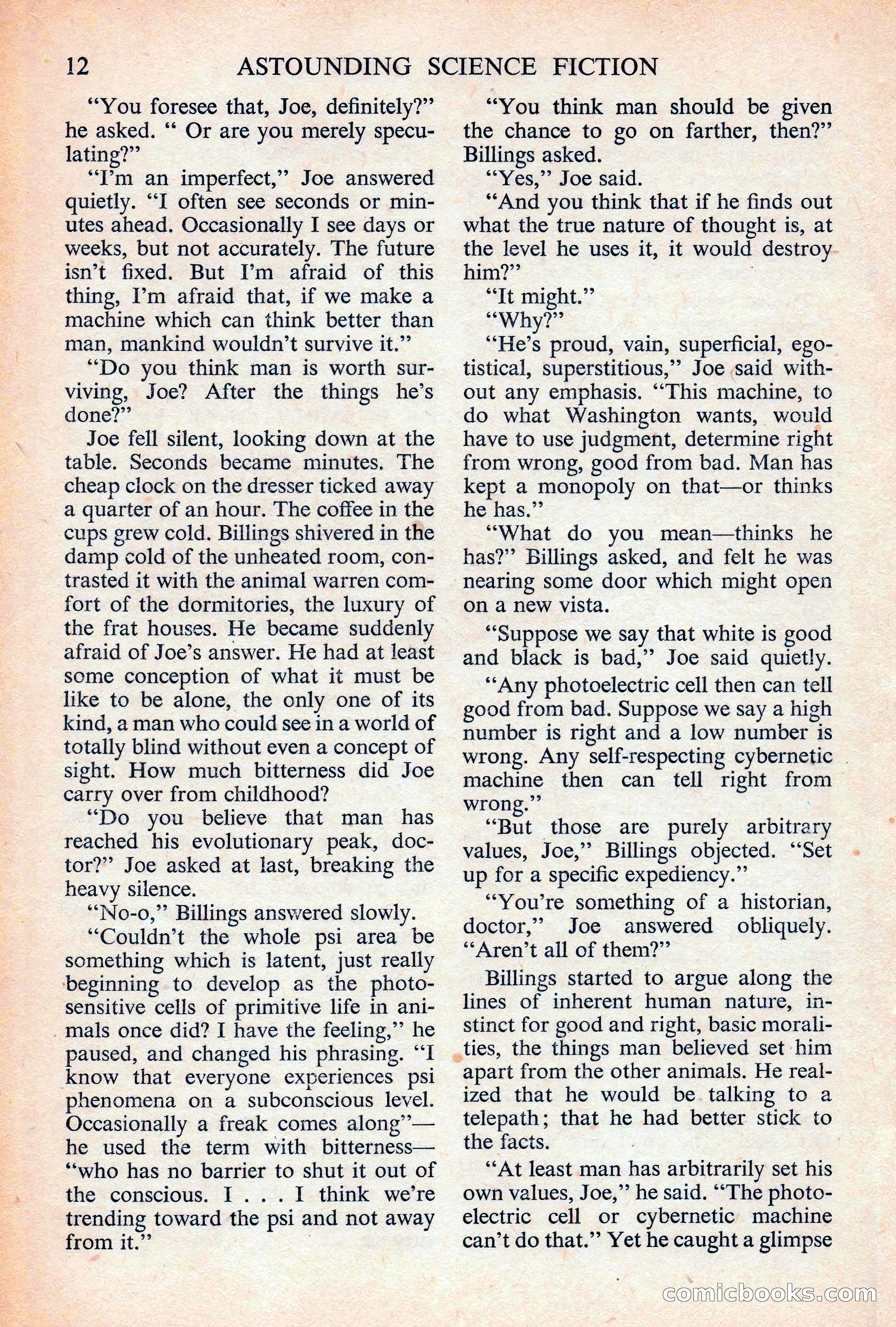 Astounding Science Fiction, British Edition — page 14 of 132