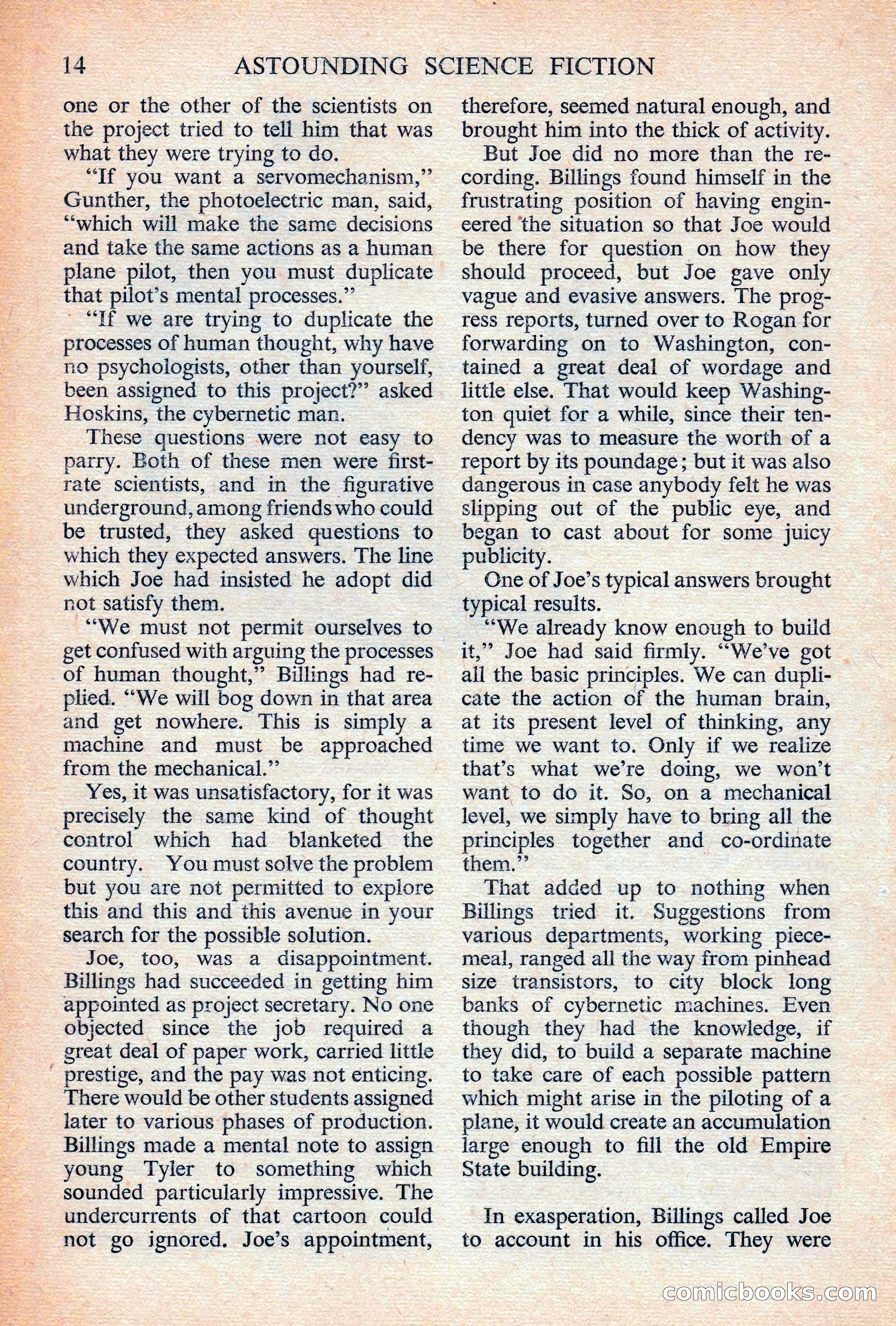 Astounding Science Fiction, British Edition — page 16 of 132