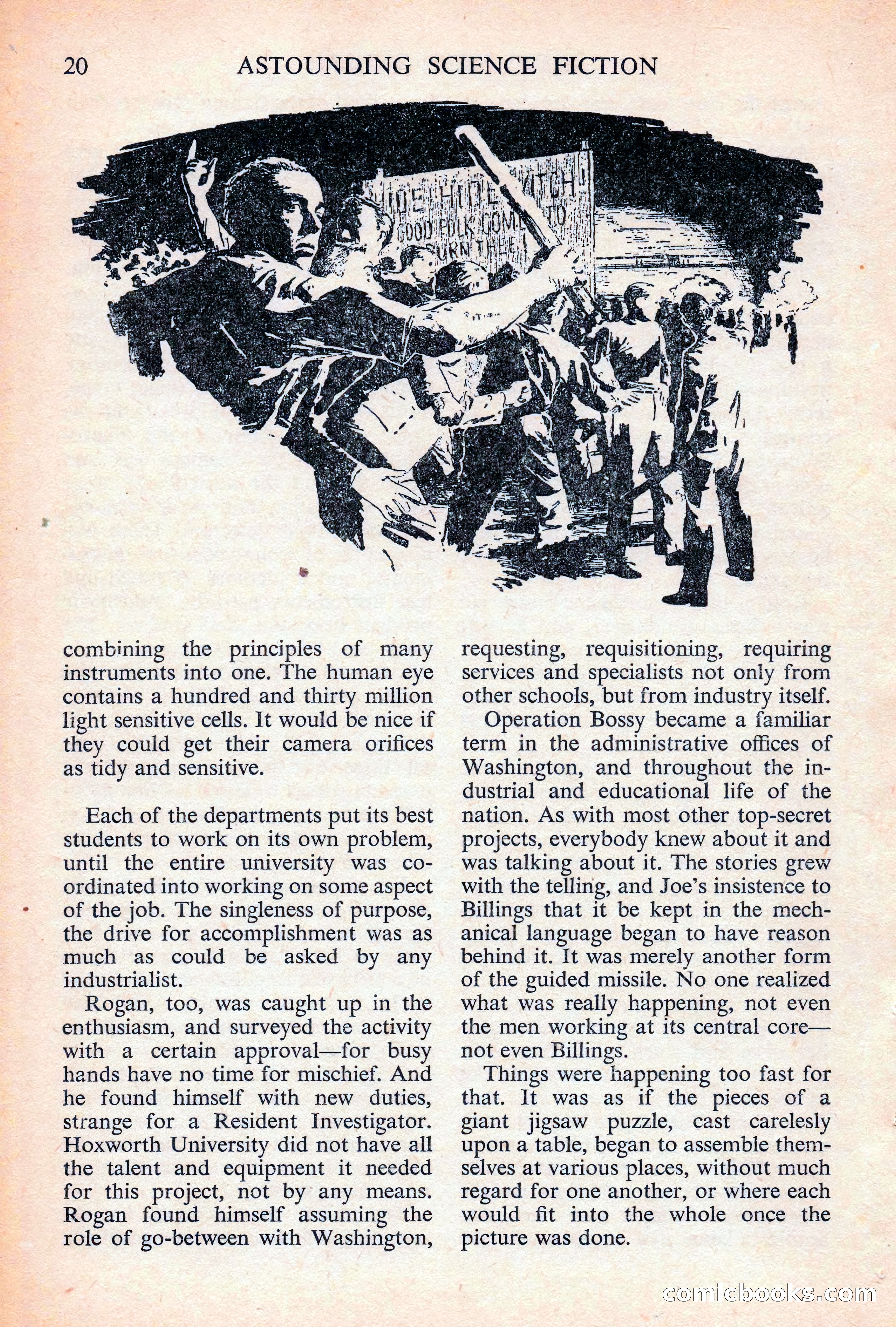 Astounding Science Fiction, British Edition — page 22 of 132
