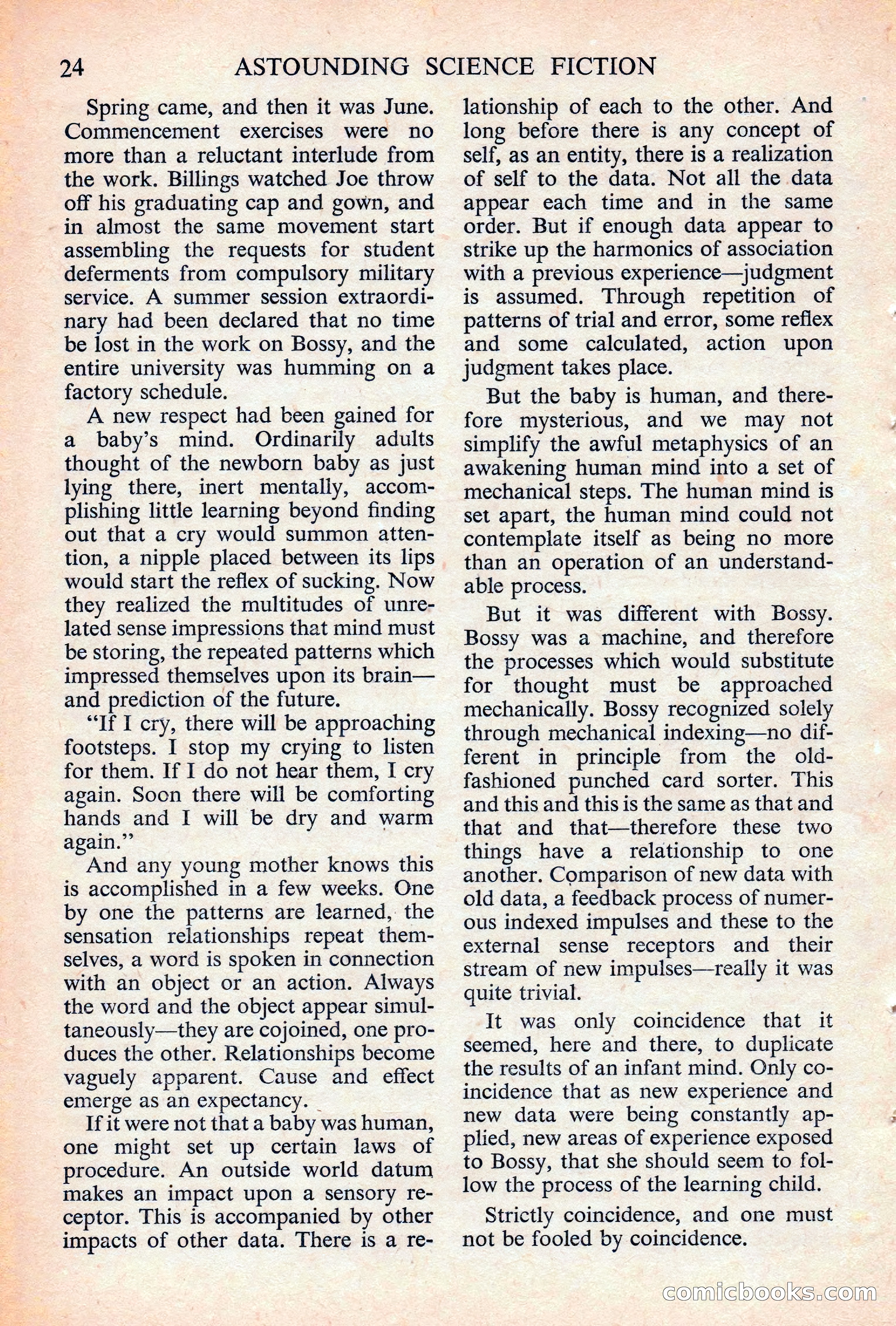 Astounding Science Fiction, British Edition — page 26 of 132