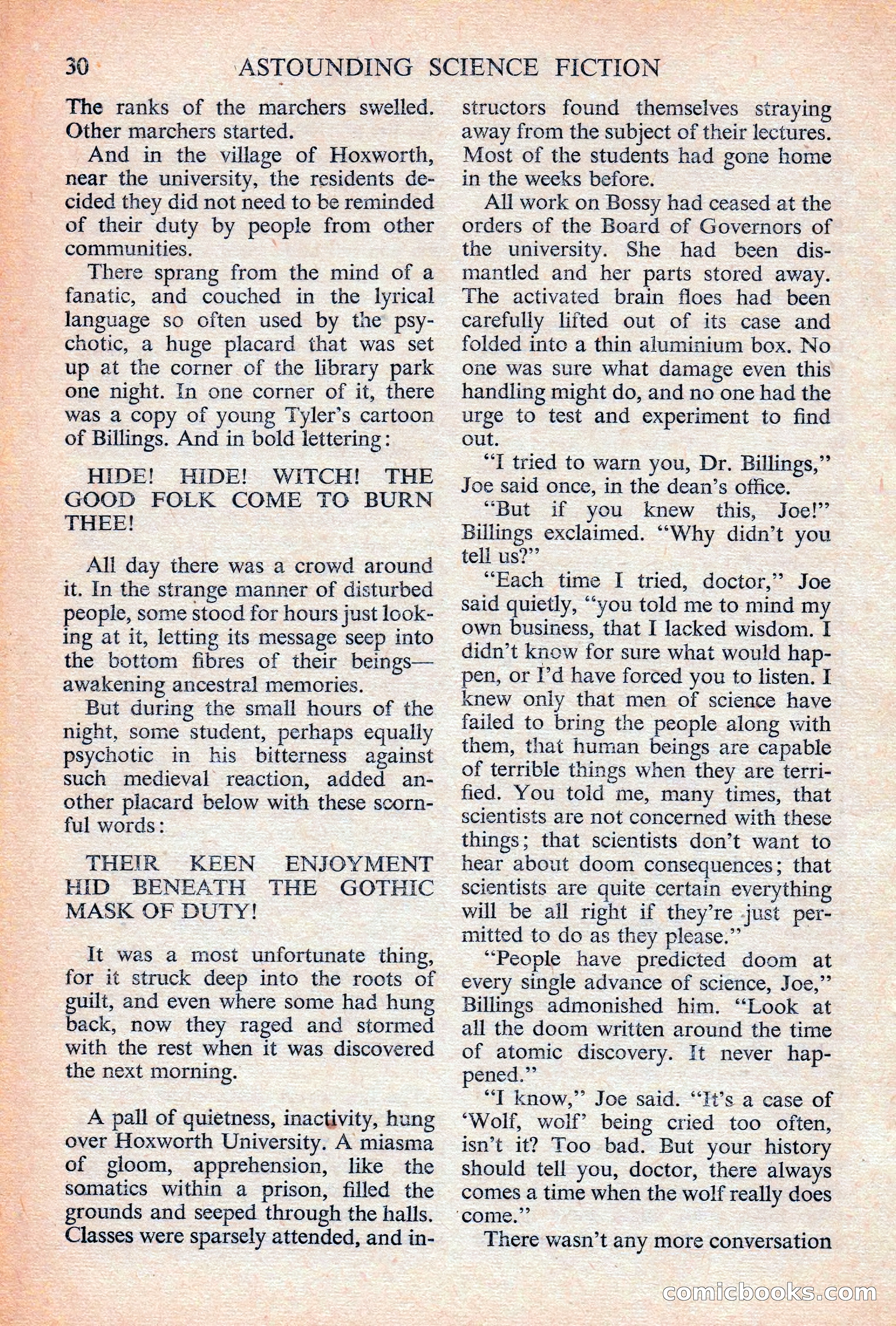 Astounding Science Fiction, British Edition — page 32 of 132
