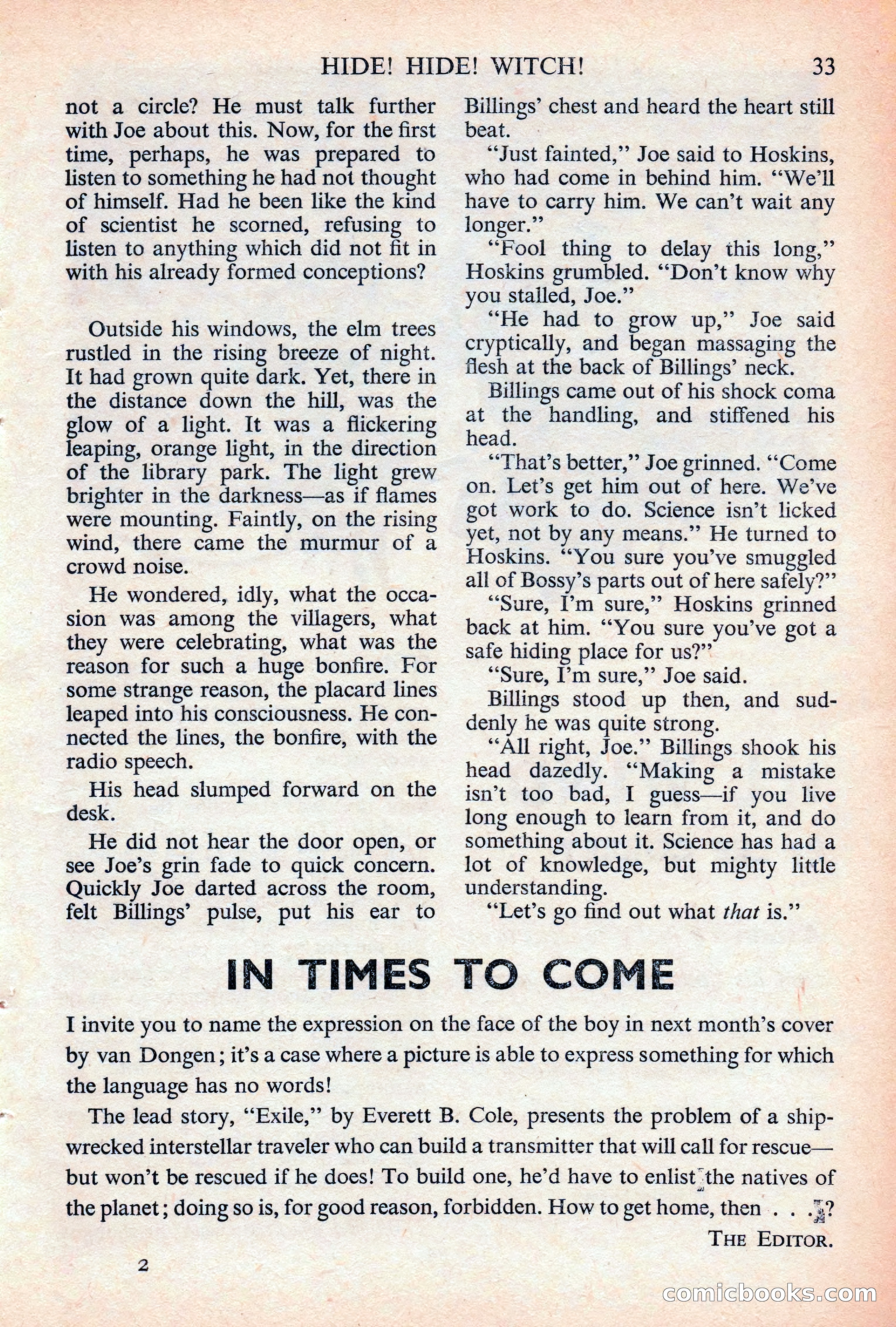 Astounding Science Fiction, British Edition — page 35 of 132