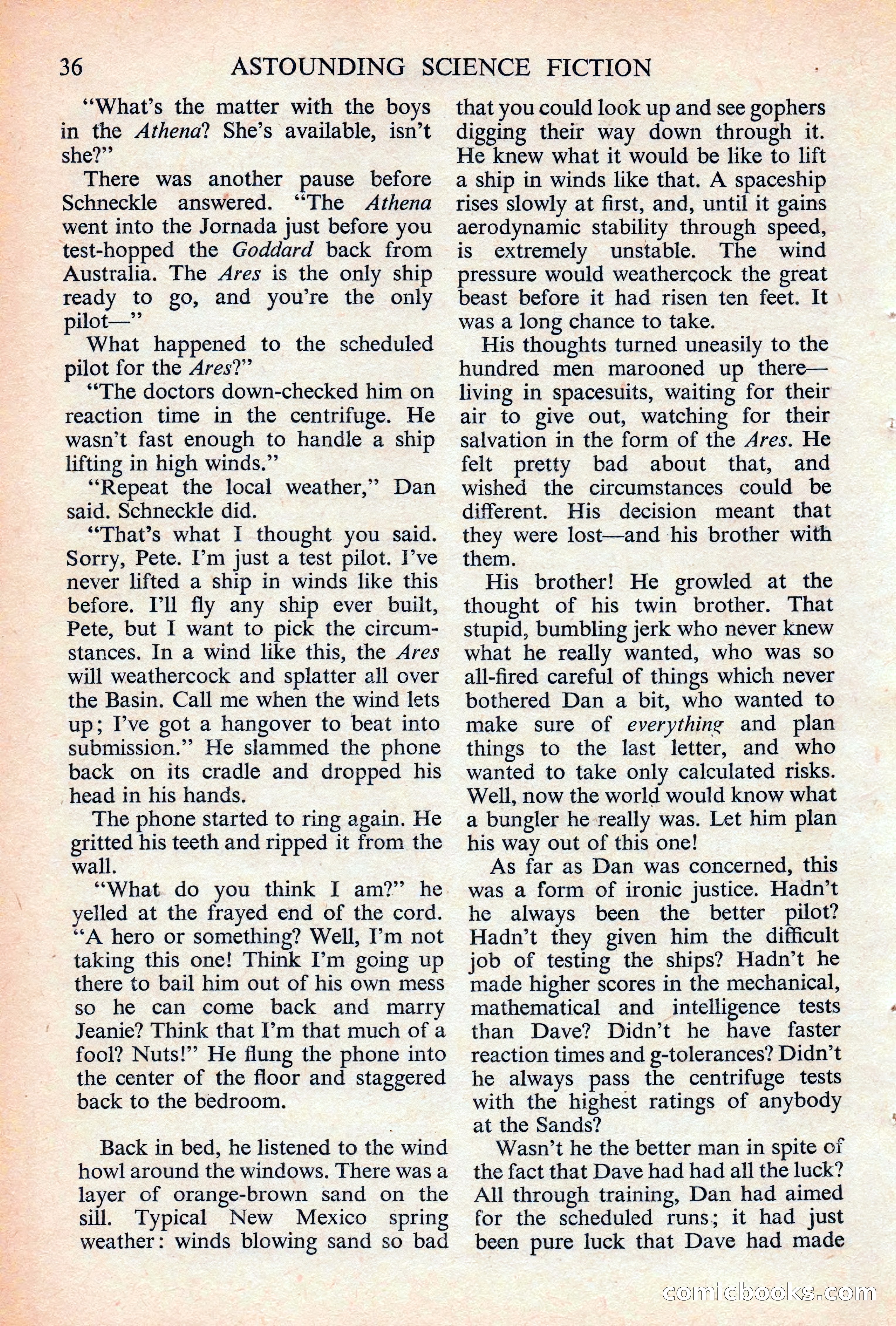 Astounding Science Fiction, British Edition — page 38 of 132