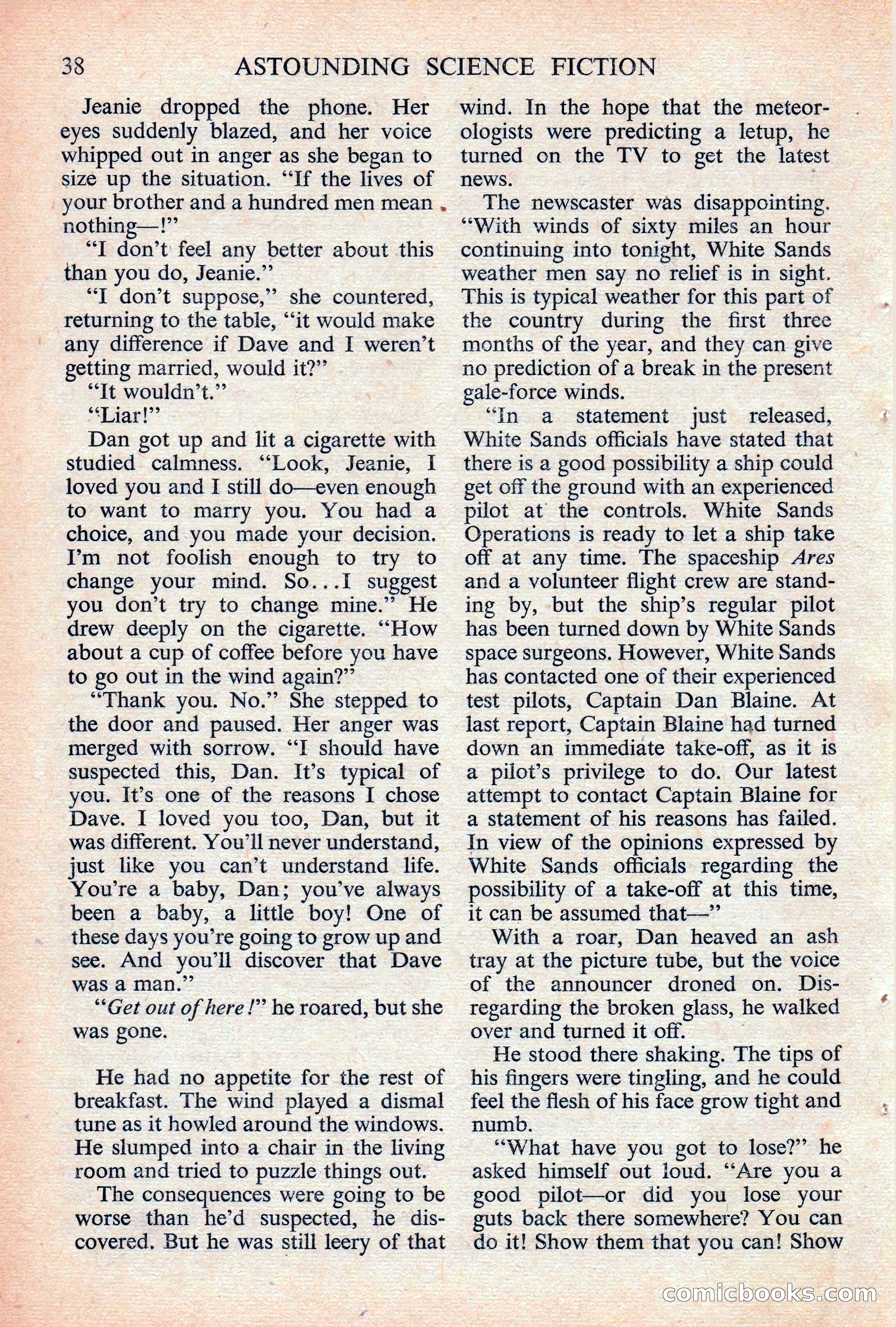 Astounding Science Fiction, British Edition — page 40 of 132