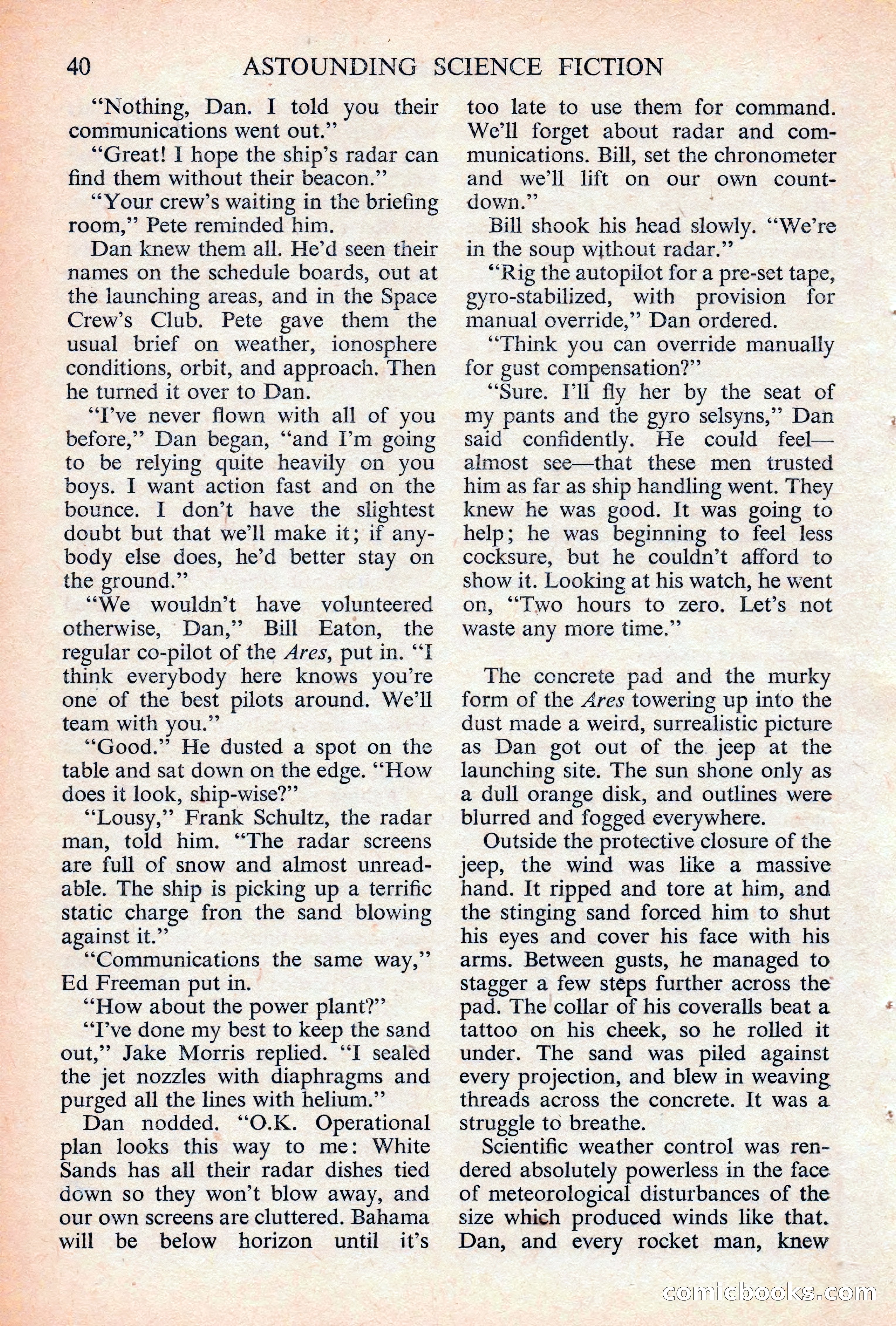 Astounding Science Fiction, British Edition — page 42 of 132