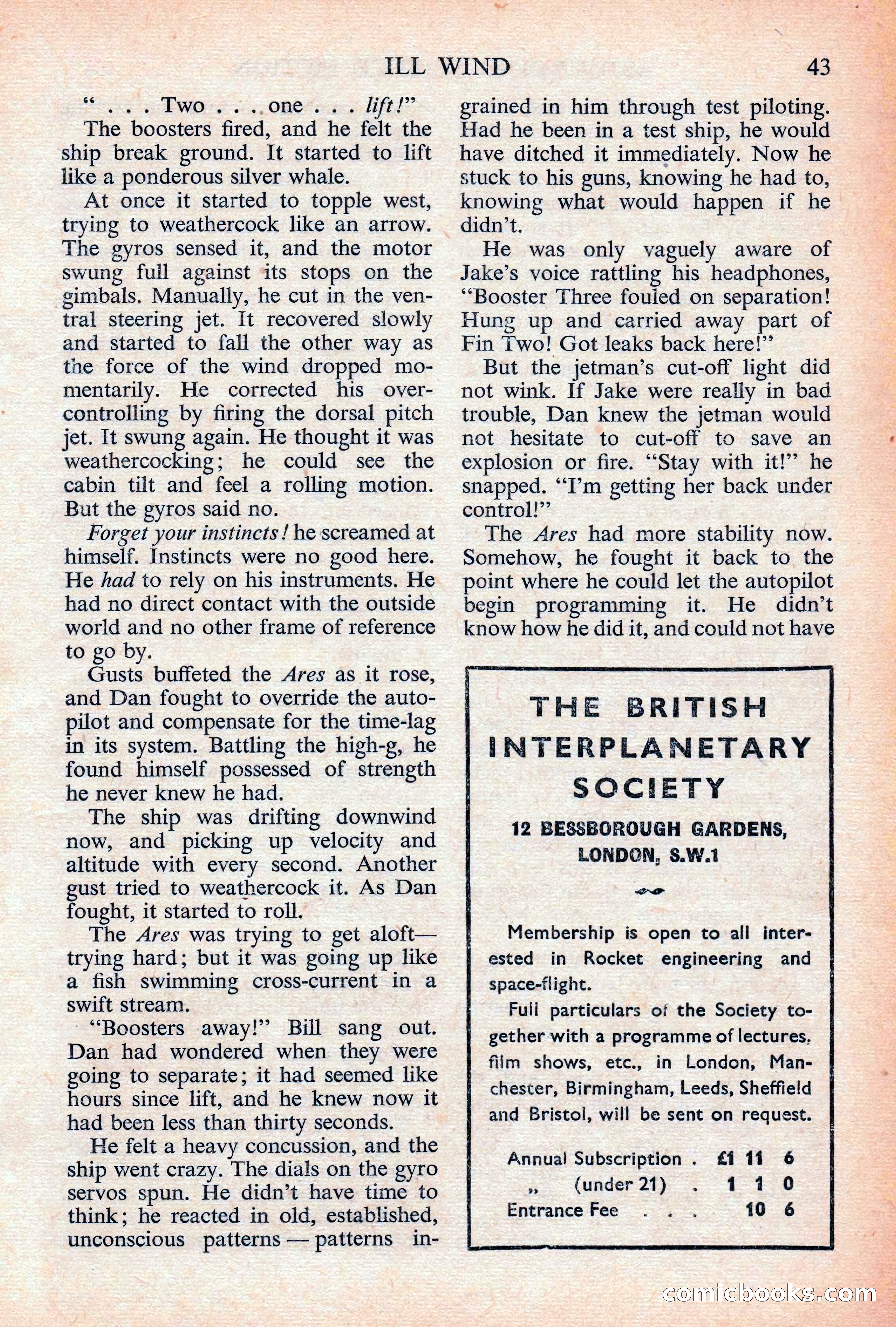 Astounding Science Fiction, British Edition — page 45 of 132