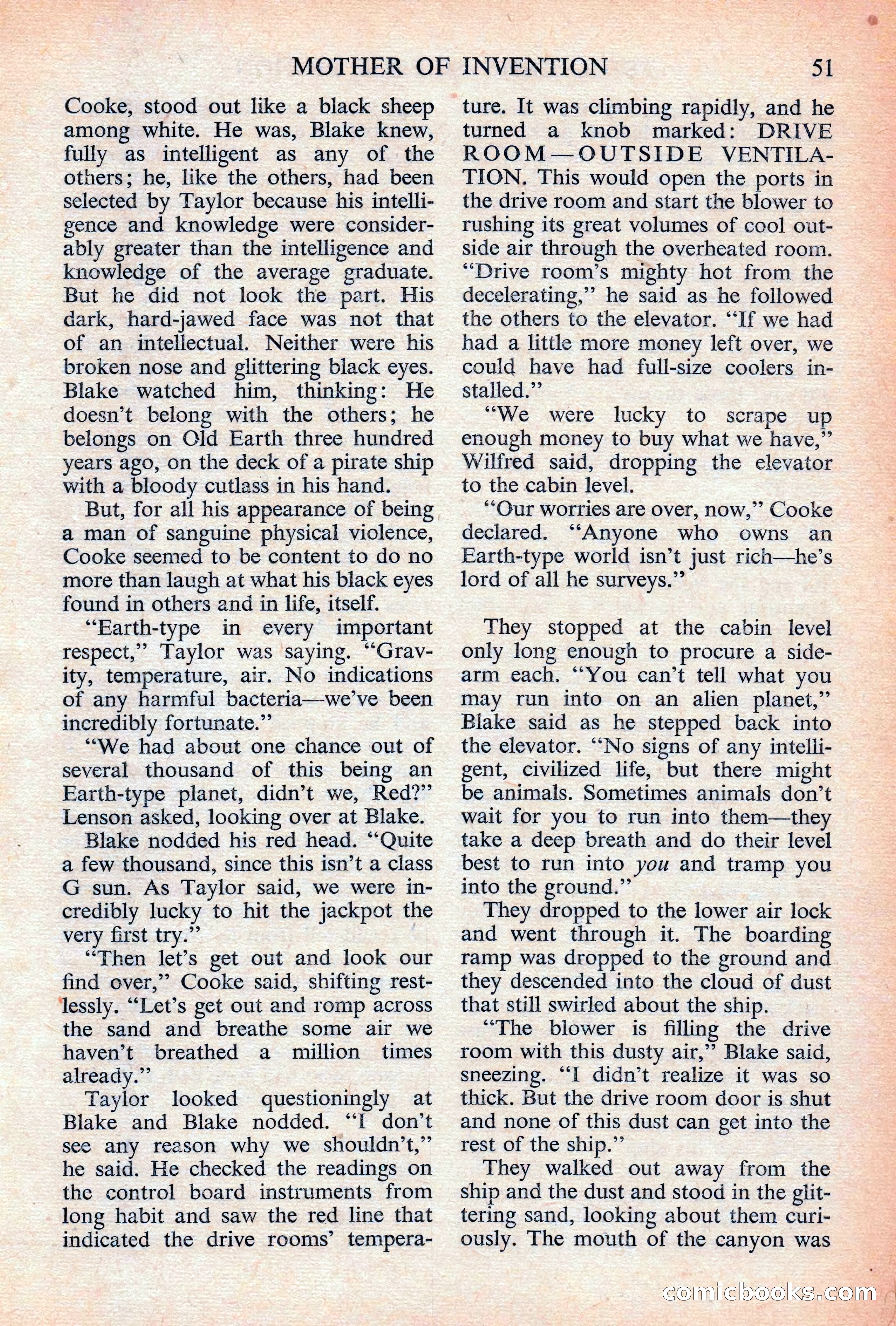 Astounding Science Fiction, British Edition — page 53 of 132