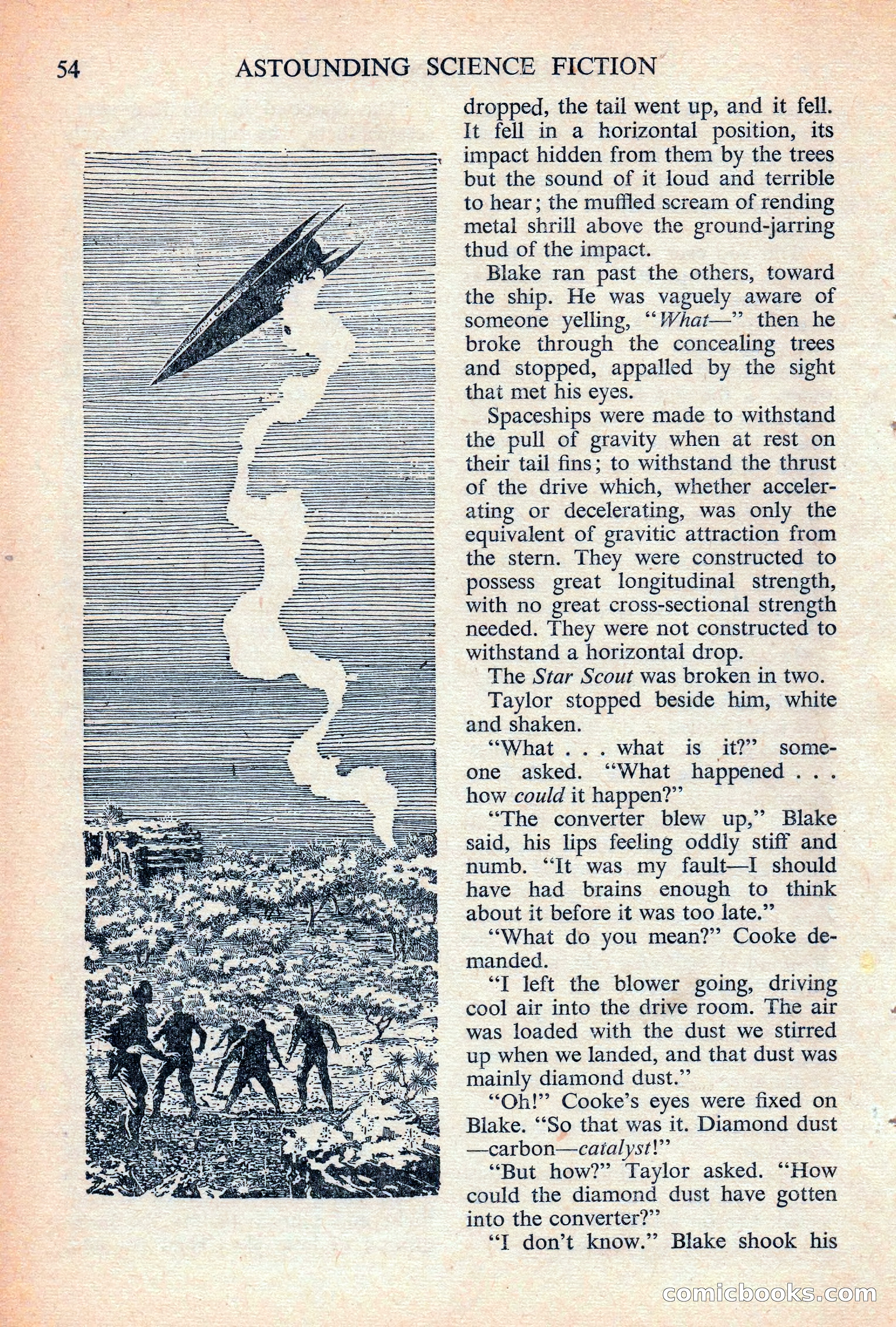 Astounding Science Fiction, British Edition — page 56 of 132