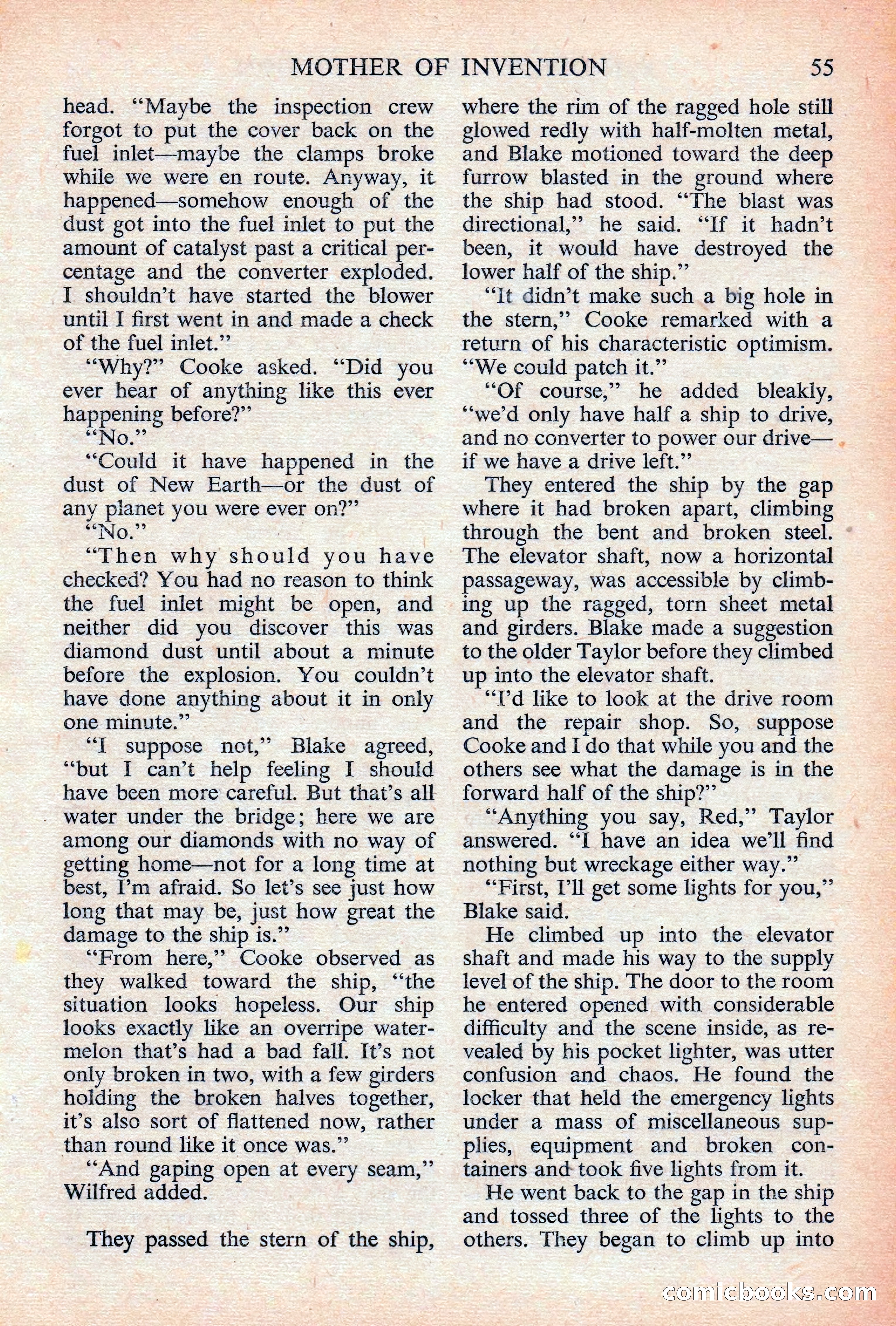 Astounding Science Fiction, British Edition — page 57 of 132