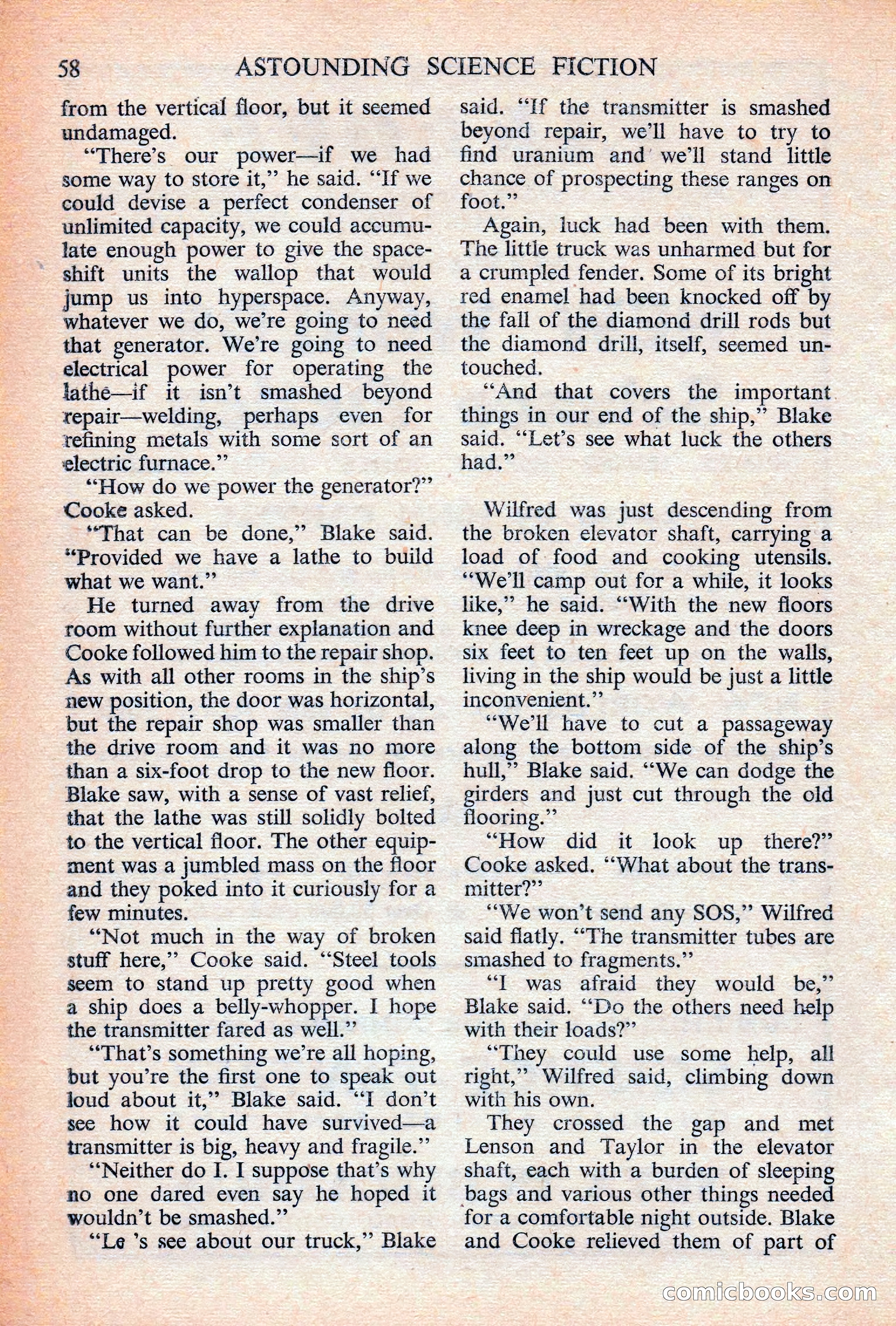 Astounding Science Fiction, British Edition — page 60 of 132