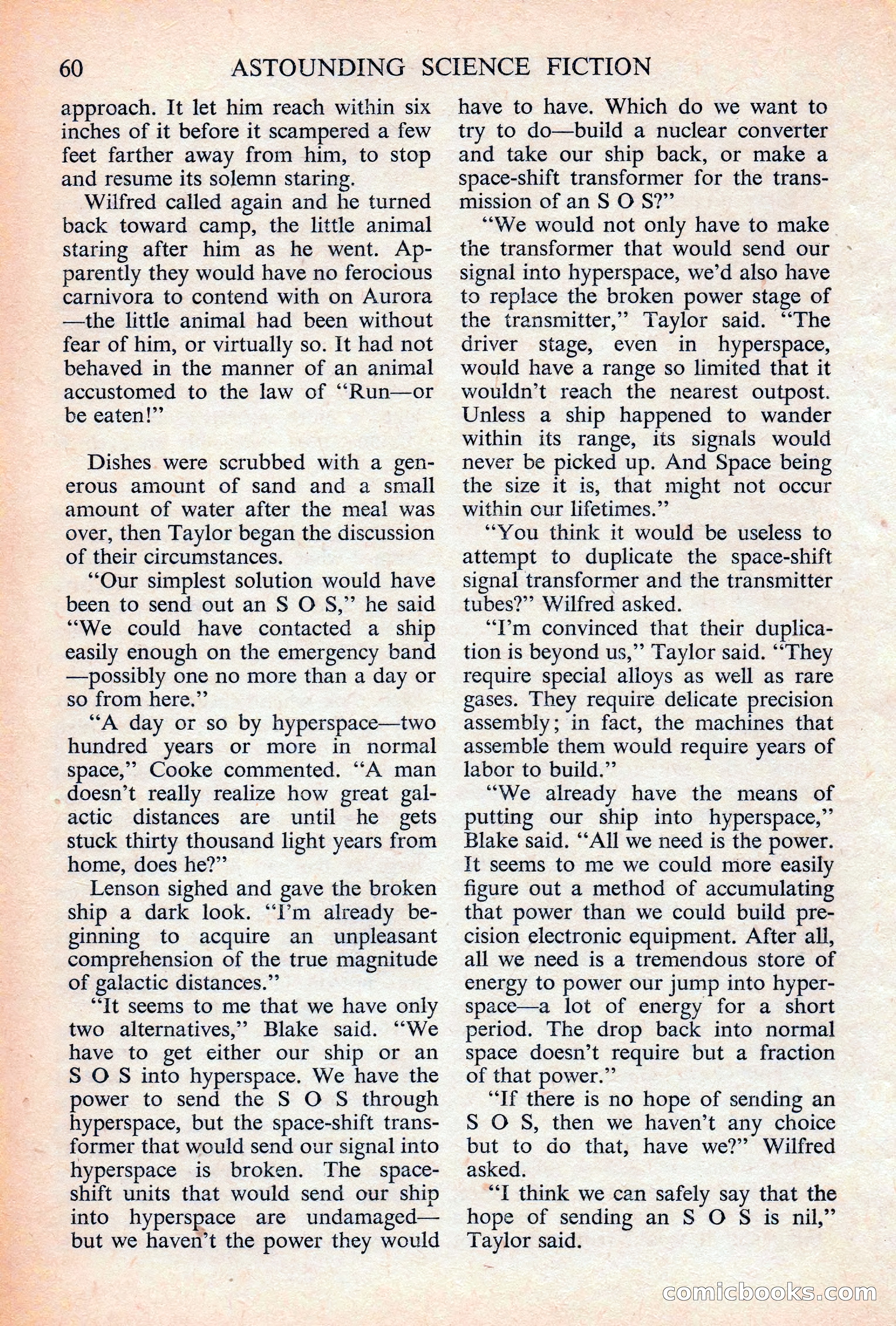 Astounding Science Fiction, British Edition — page 62 of 132